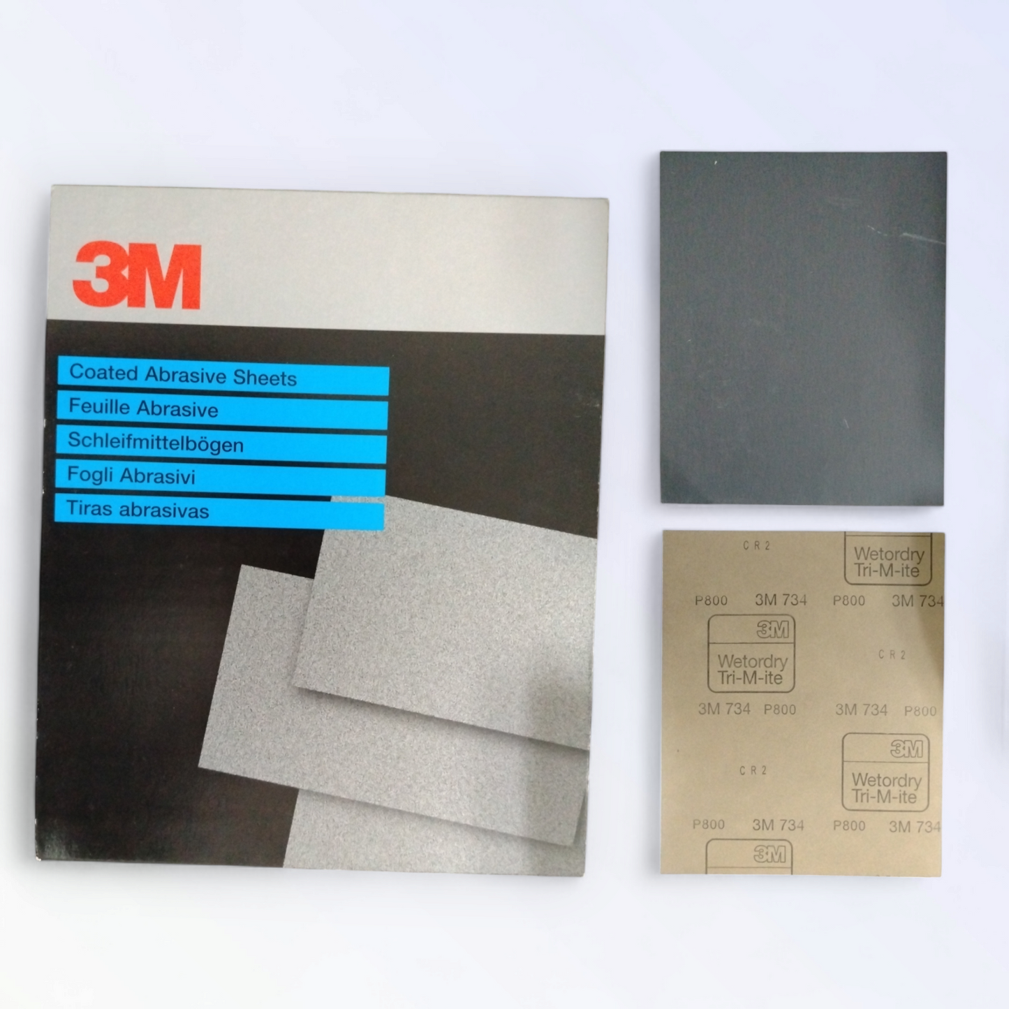 3m 734 Carta Tri-M-Ite A-Cl Fogli Mm(230 X 280) P 800