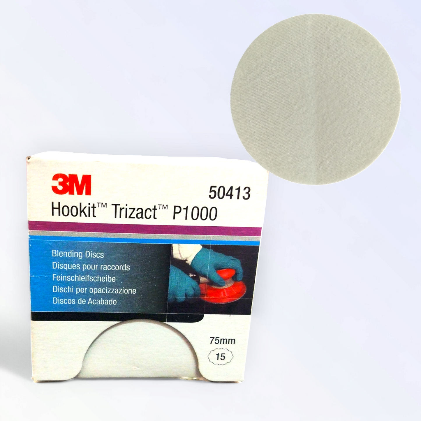 3m Dischi Abrasivi Trizact 75 Mm Grana P 1000