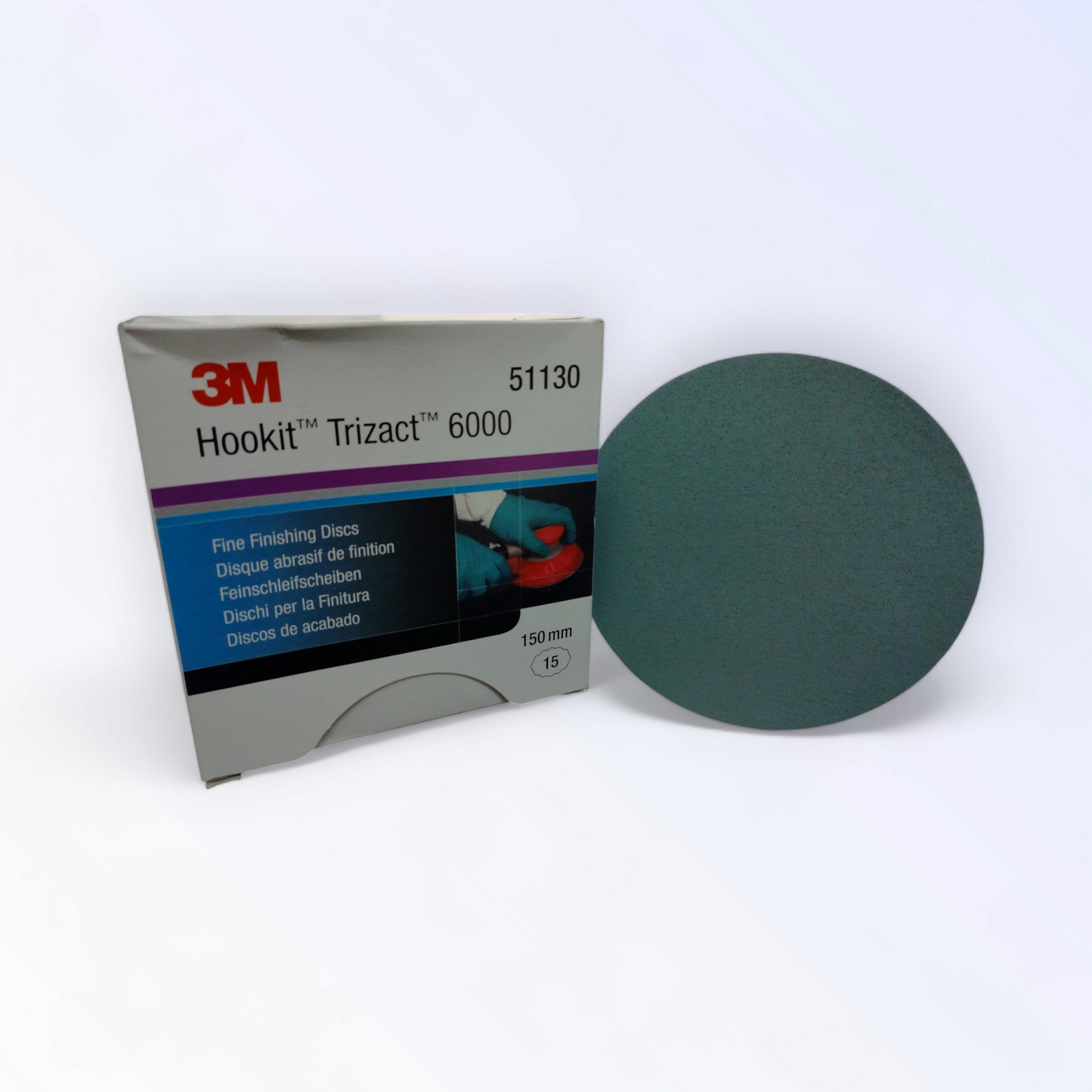 3m Dischi Hookit Trizact Per Opacizzazione P 6000 ø 150 Mm