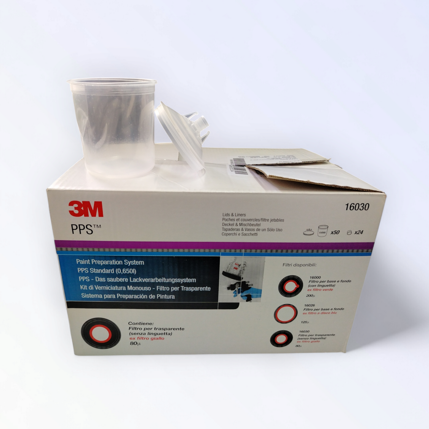 3m Kit Verniciatura Monouso 80 Micron N- Pz 50