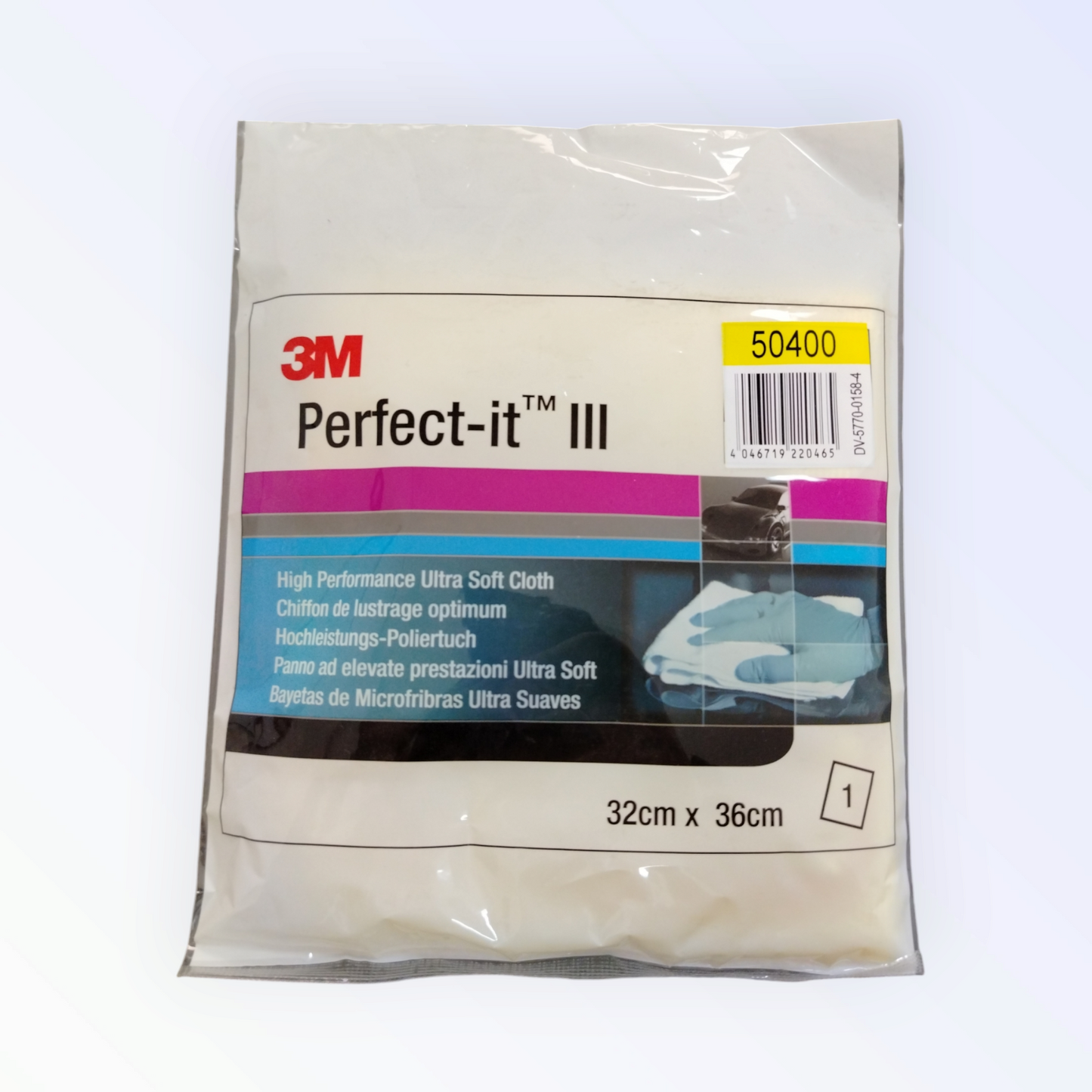 3m Panno In Microfibra Giallo Perfect