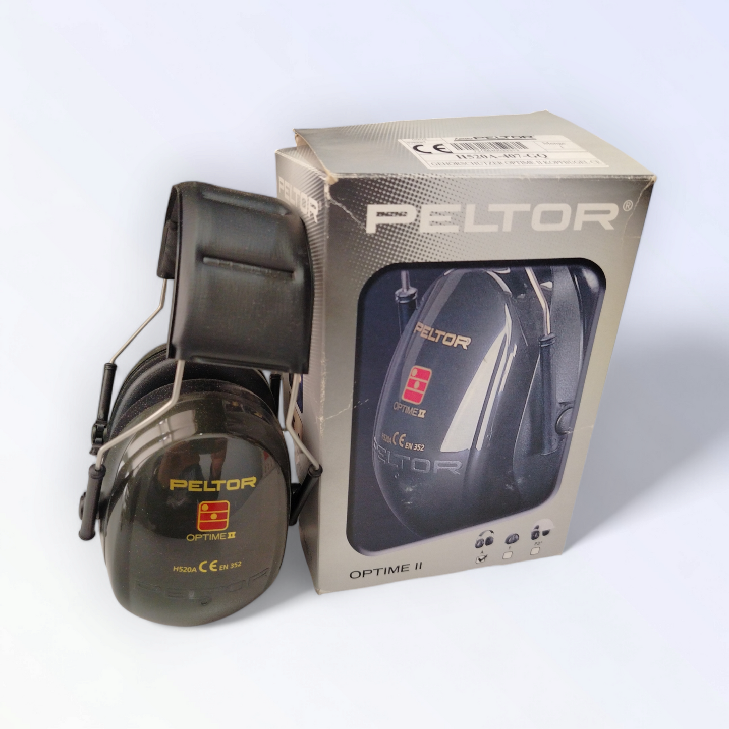 3m Peltor Cuffia Verde H520a