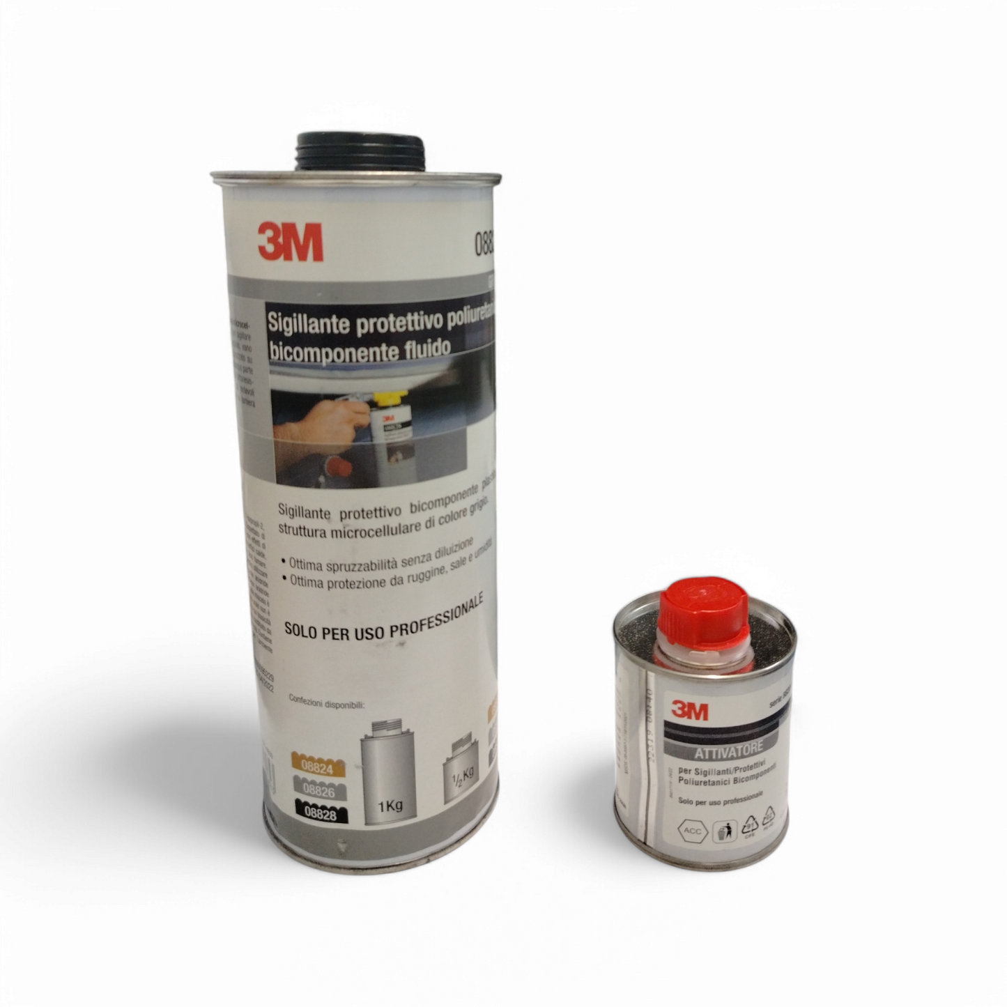 3m Sigillante Poliuretanico Bicomponente Grigio Kg 1