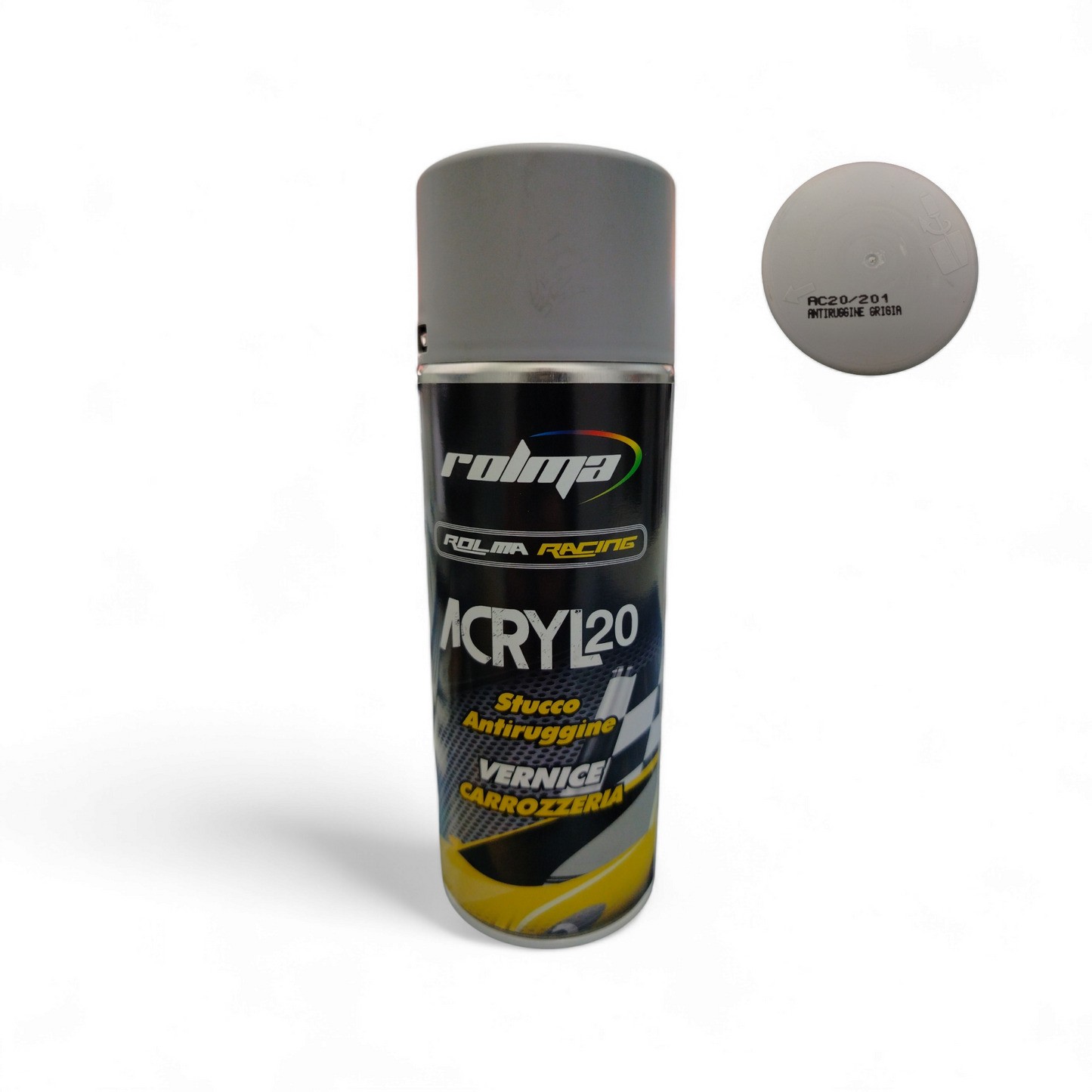 Bomboletta Stucco/Antiruggine Acrilico Grigio 400ml