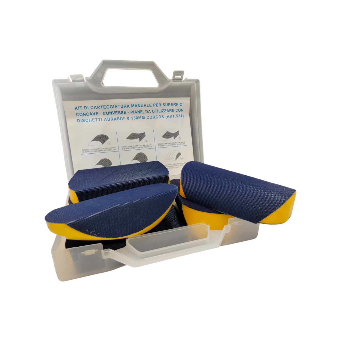Corcos Kit Di Carteggiatura A Mano 6 Tasselli 2