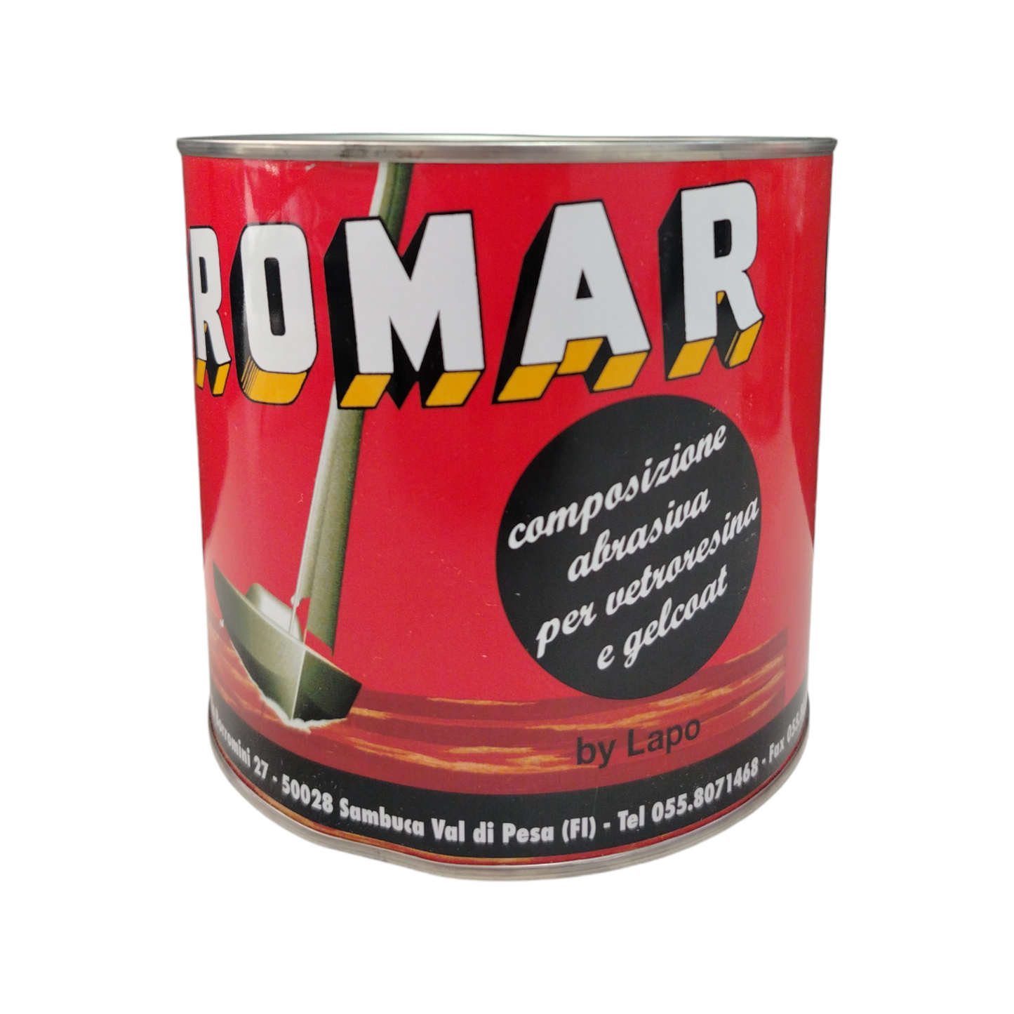 Cromar Pasta Abrasiva Per Nautica Ml.2000