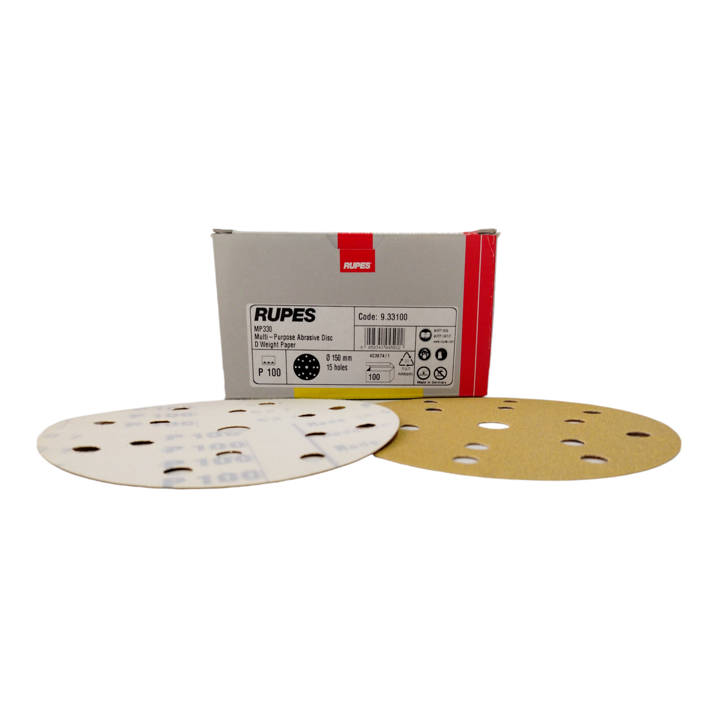 Dischi Abrasivi Velcro ø150 P 100