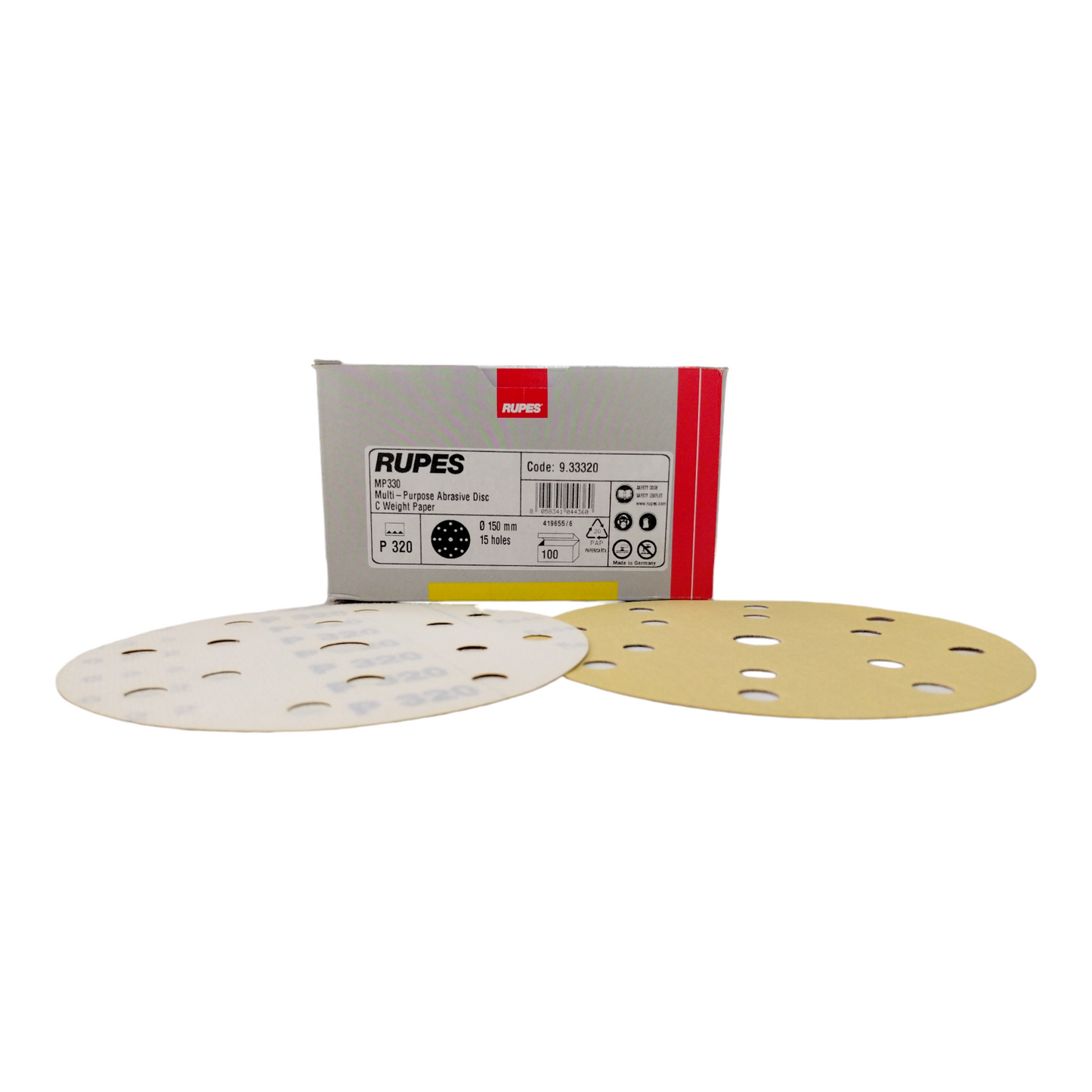 Dischi Abrasivi Velcro ø150 P 320