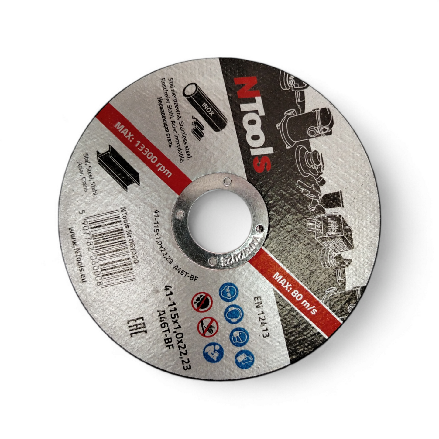 Disco Da Taglio Per Acciaio 1115 X 1 X 22,23