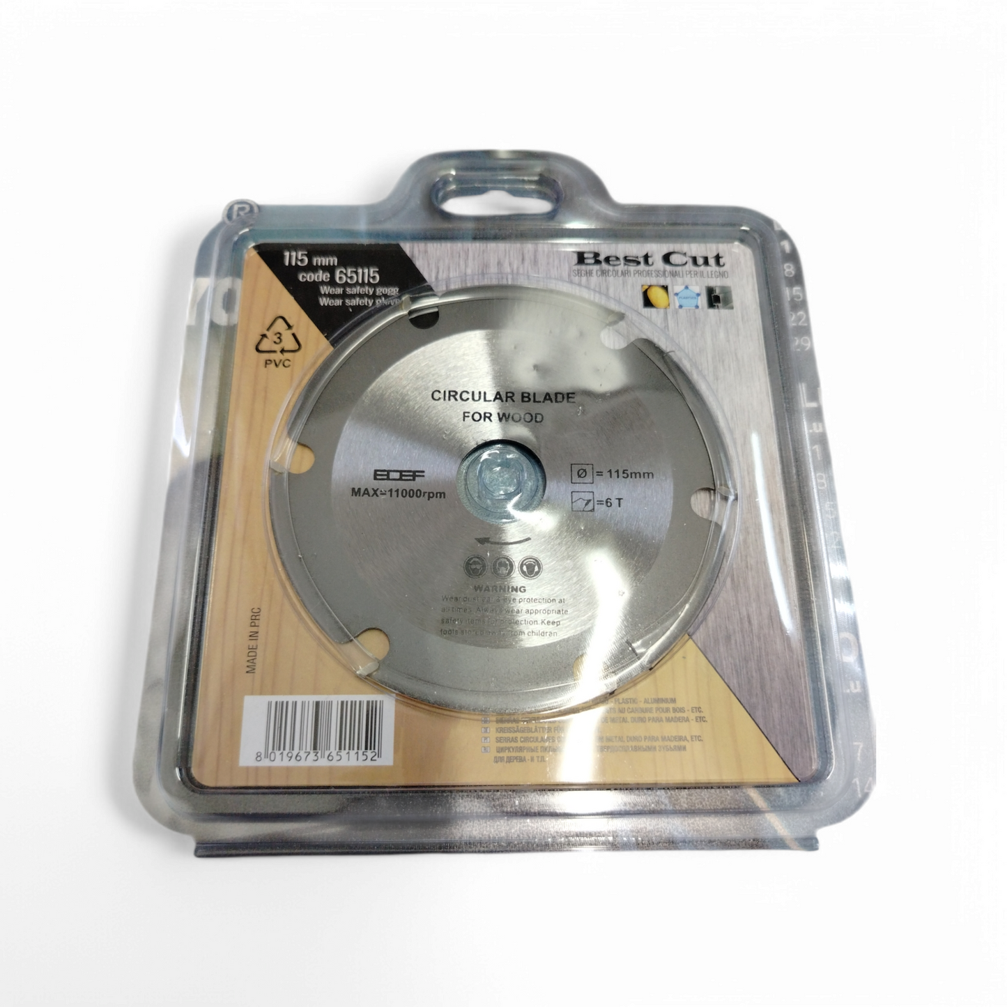 Disco Smerigliatrice Per Legno ø 115