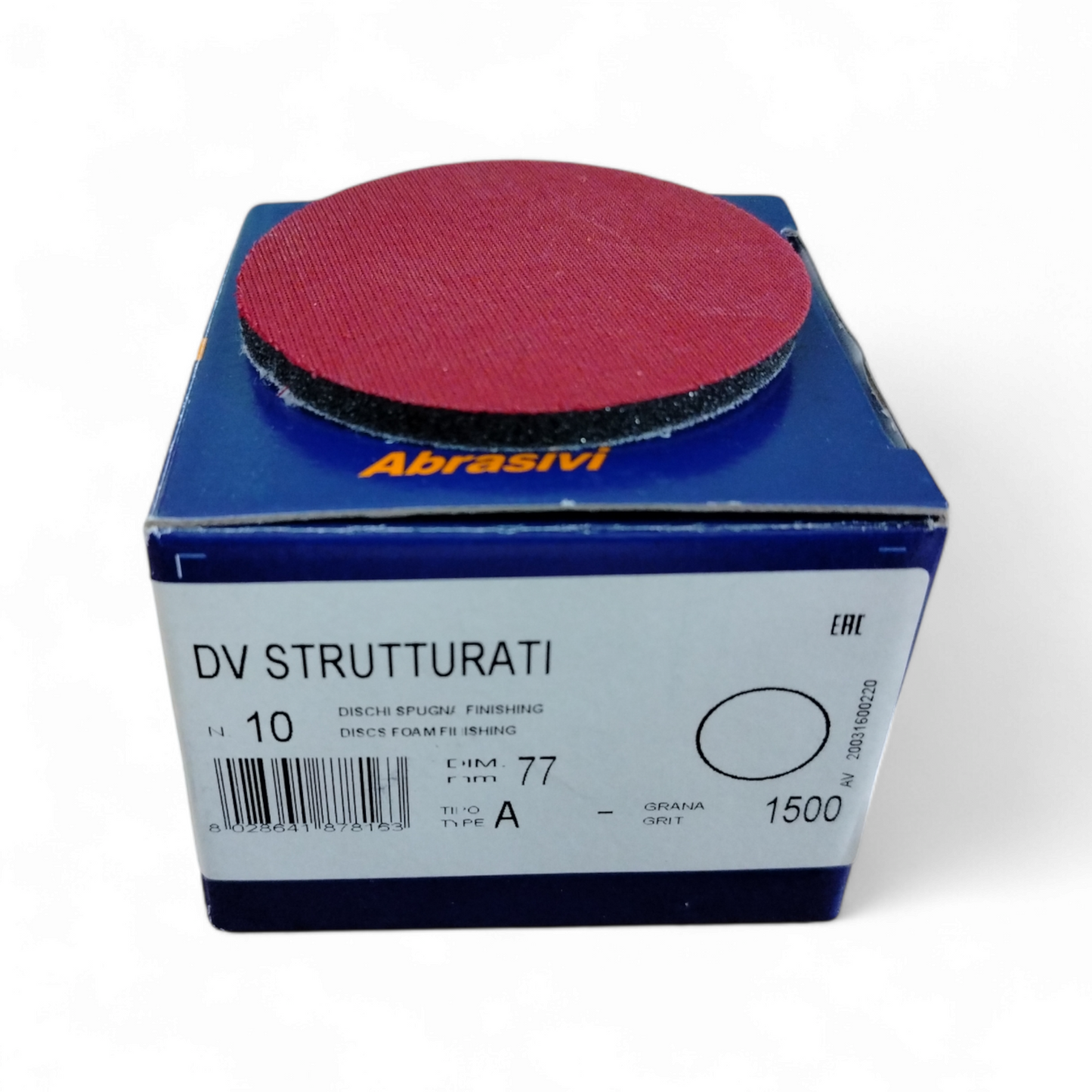 Dv Strutturati A Dischi Spugna P 1500 ø 77