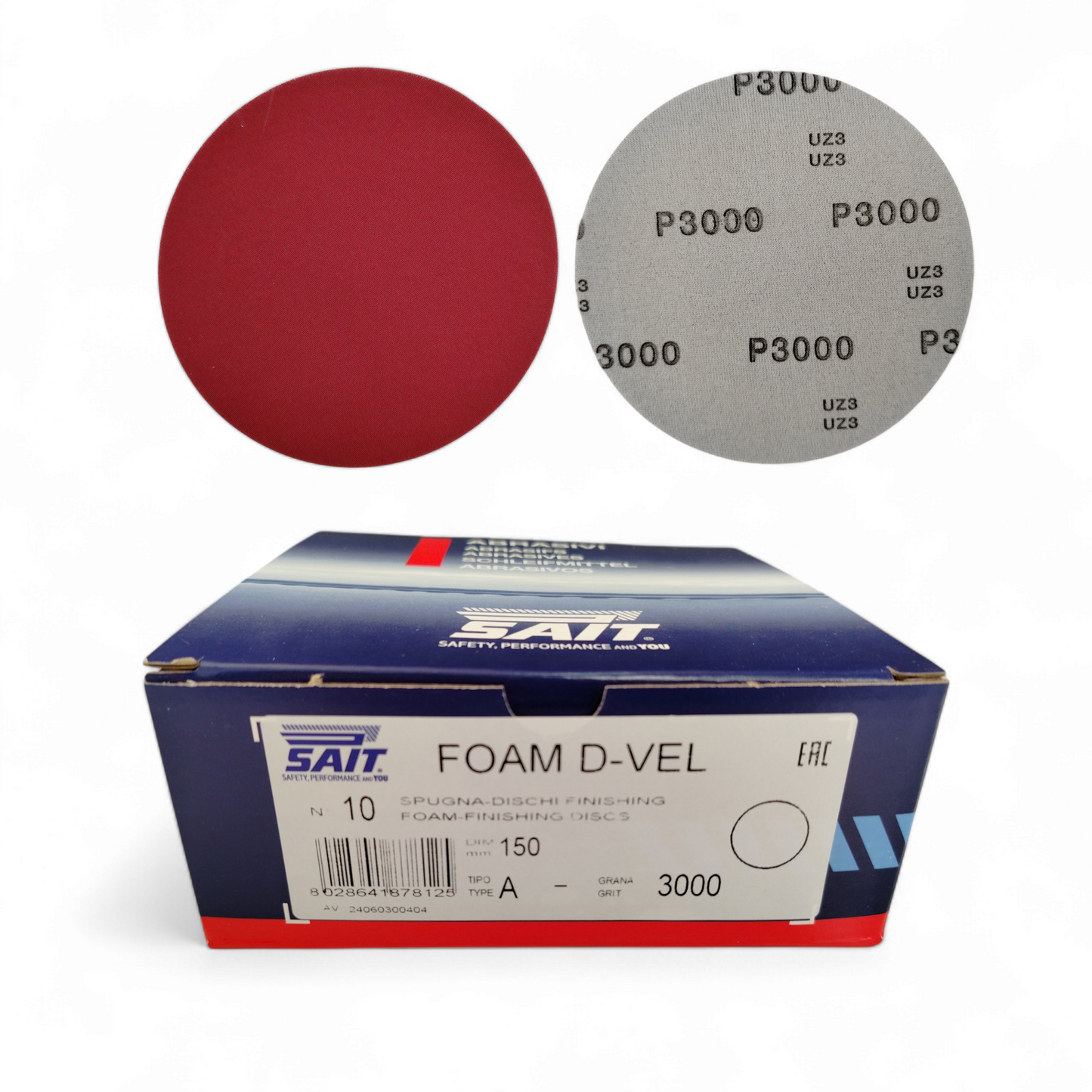 Dv Strutturati A Dischi Spugna P 3000 ø 150