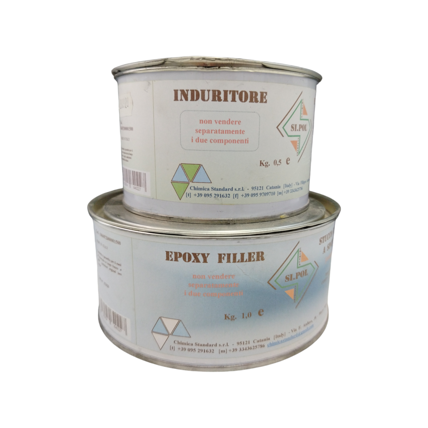 E 60 Epoxy Filler Kg 1,5 Stucco Epossidico (A/100 - B/50)
