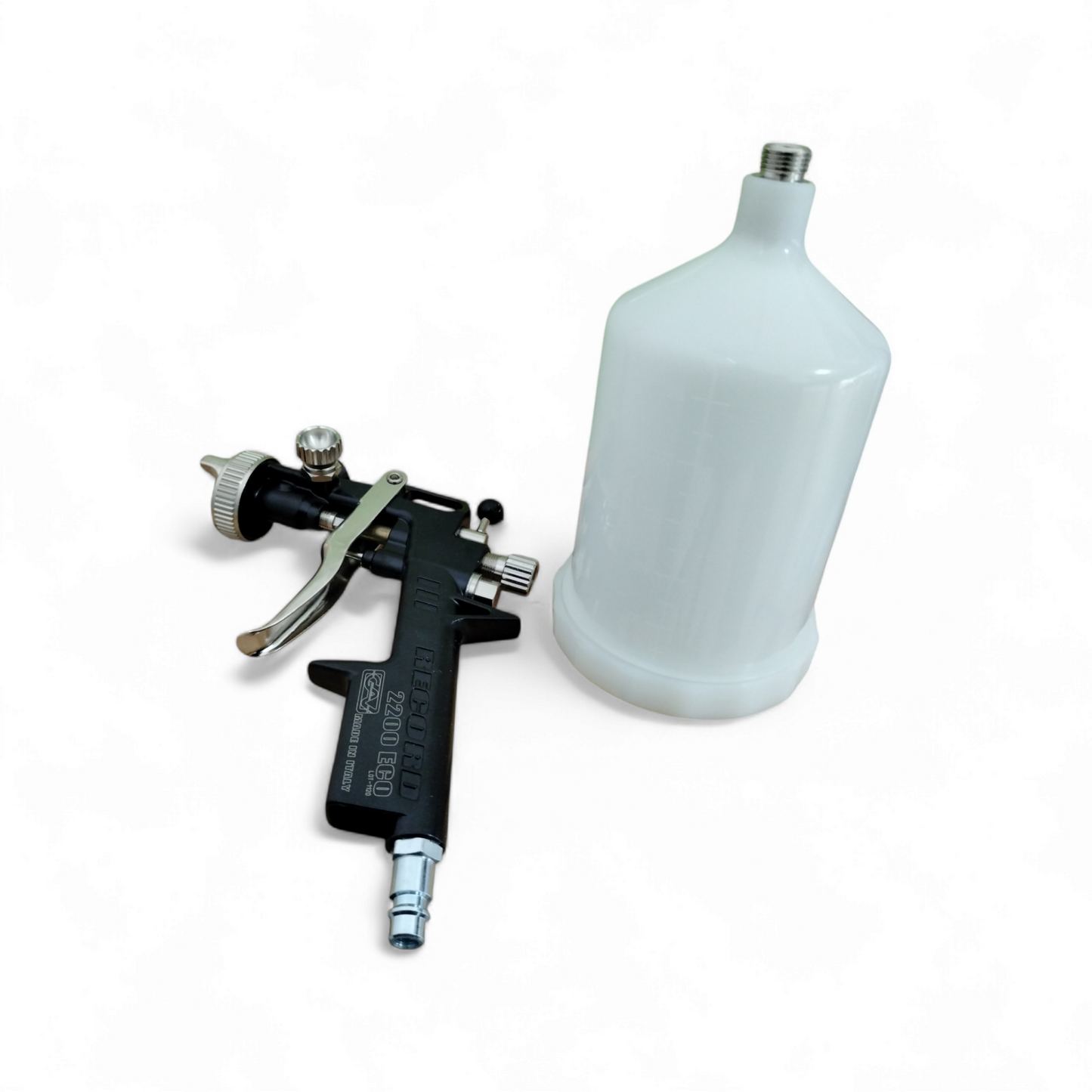 Gav Aerografo Con Tazza A Caduta Ugello 1,2 + 1,8
