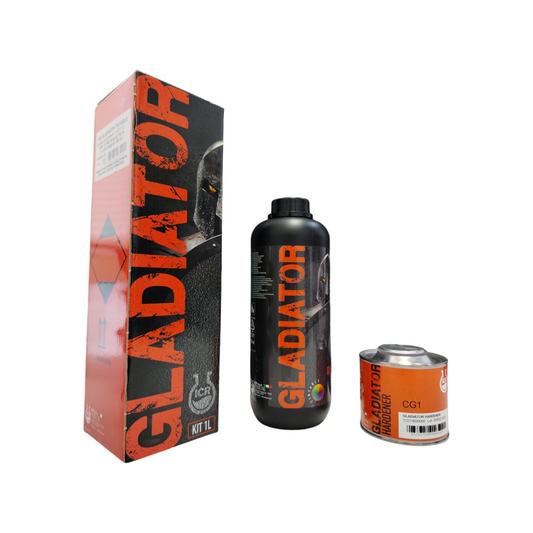 Gladiator Tinteggiabile Kit A+B Effetto Bucciato/Testurizzato Lt 1