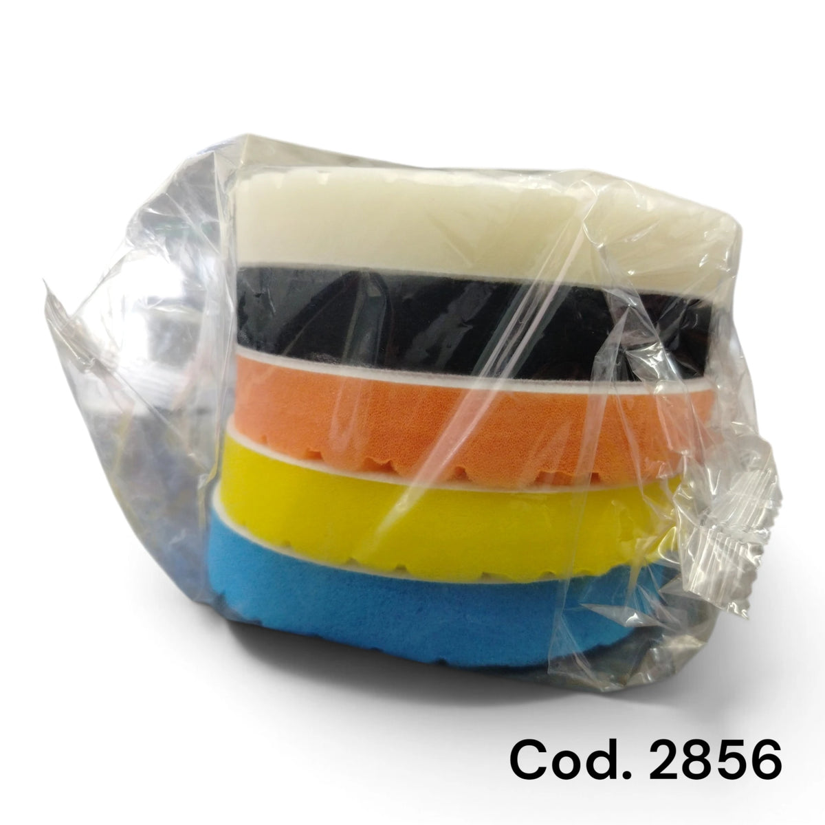 Kit 5 Tamponi Duri Medi Morbidi Velcrati 150 Mm