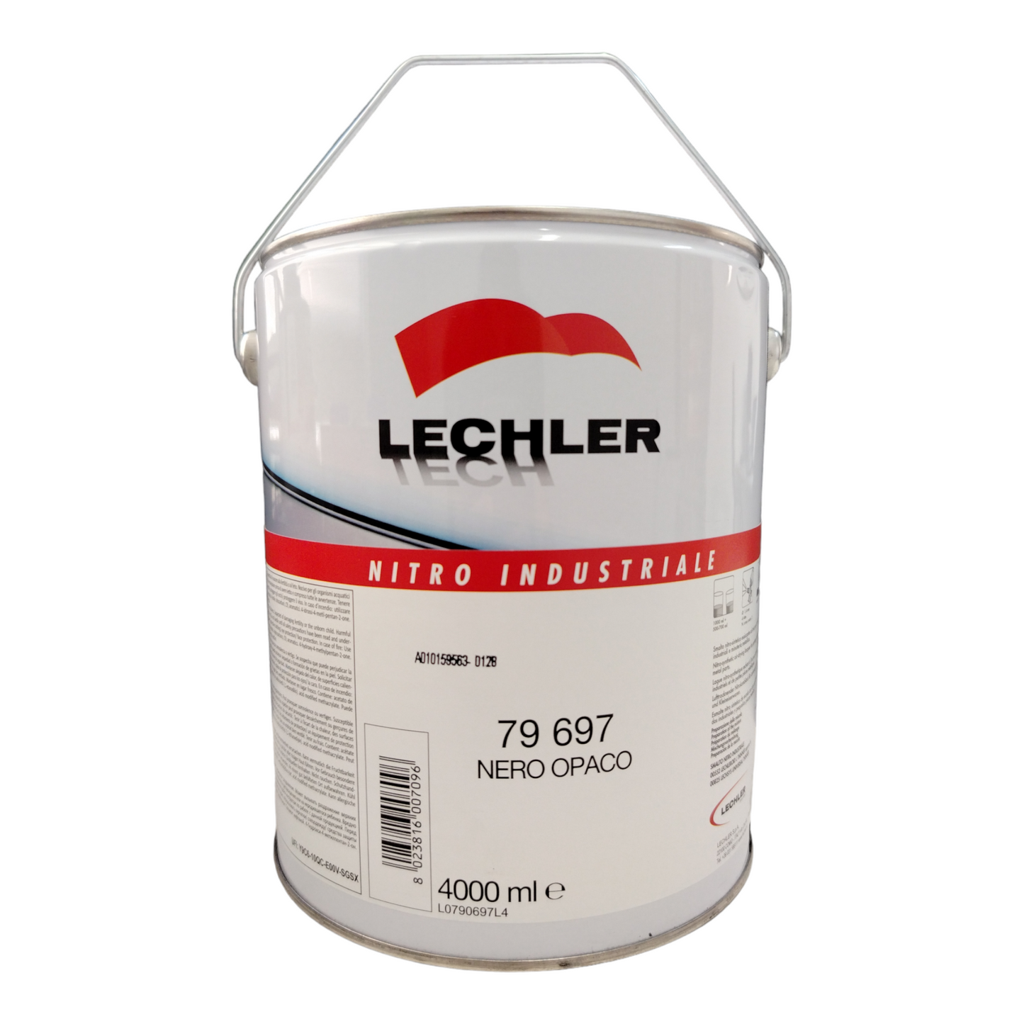 Lechler Smalto Nitro Nero Opaco 79697 Lt 1