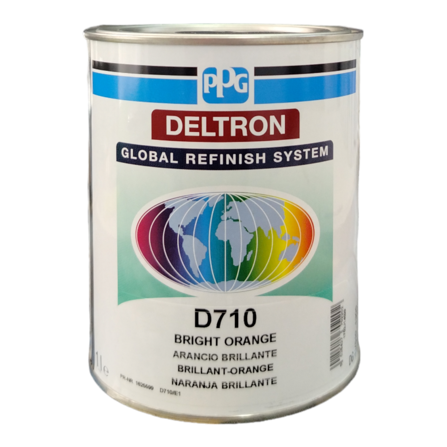 PPG Deltron Pastello lucido diretto D710 Arancio Brillante LT 1