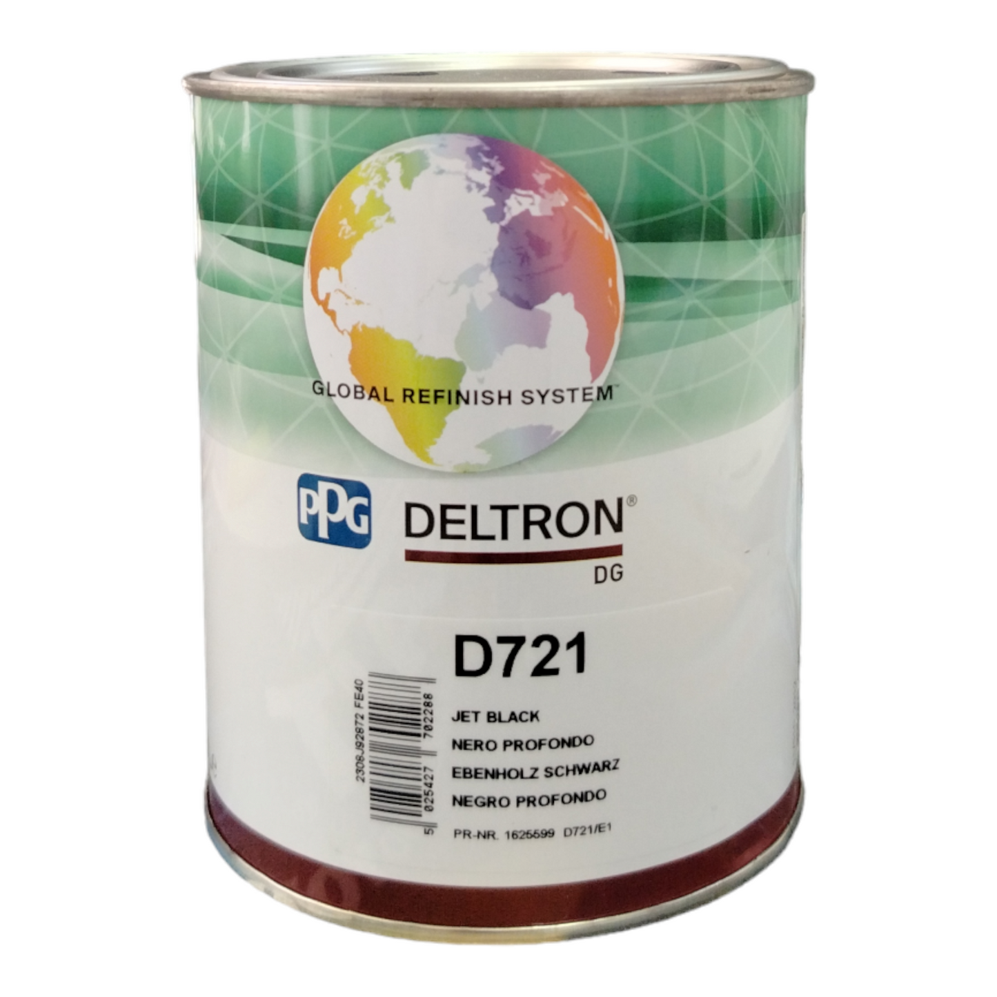 PPG Deltron Pastello lucido diretto D721 Nero Profondo LT 1