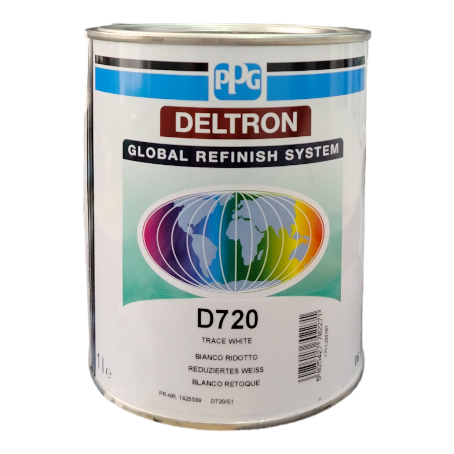 PPG Deltron Pastello lucido diretto D720 Bianco Ridotto LT 1