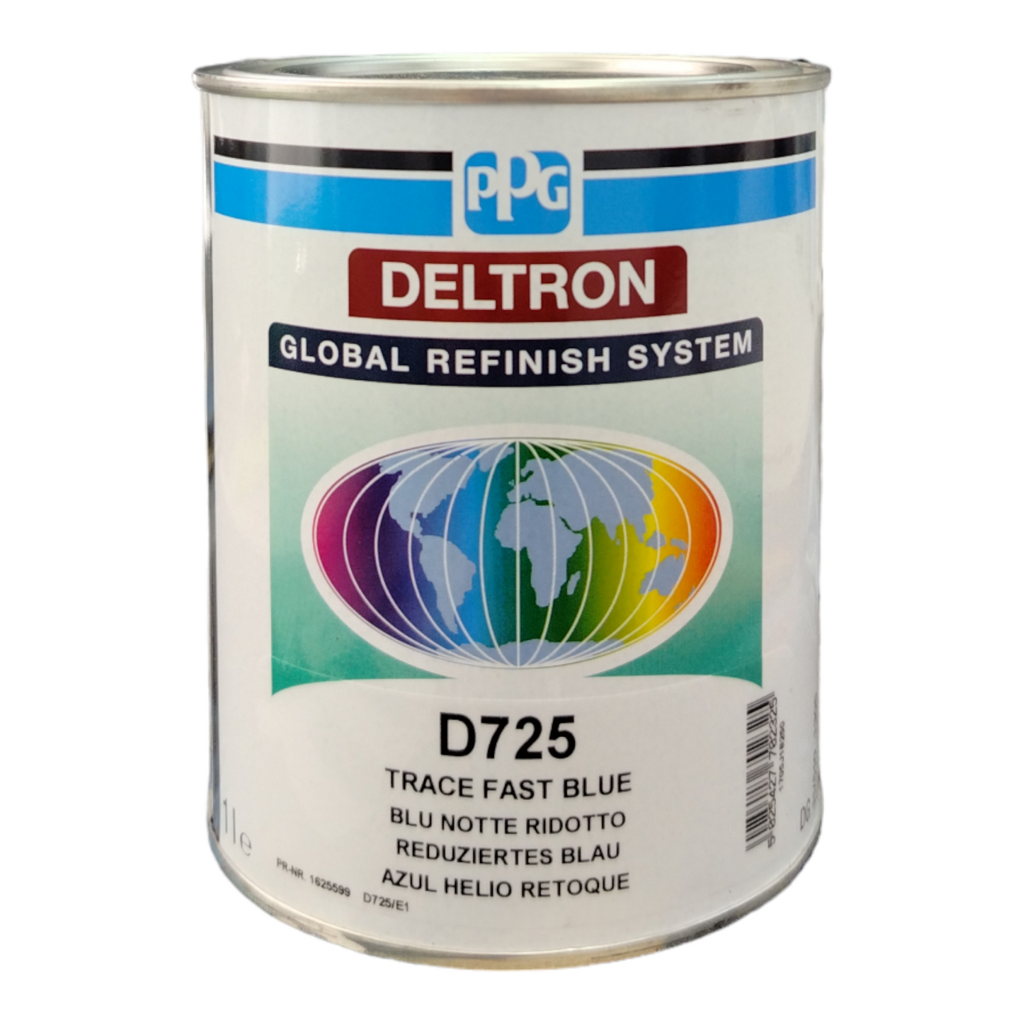 PPG Deltron Pastello lucido diretto Blu D725 Notte Ridotto LT 1