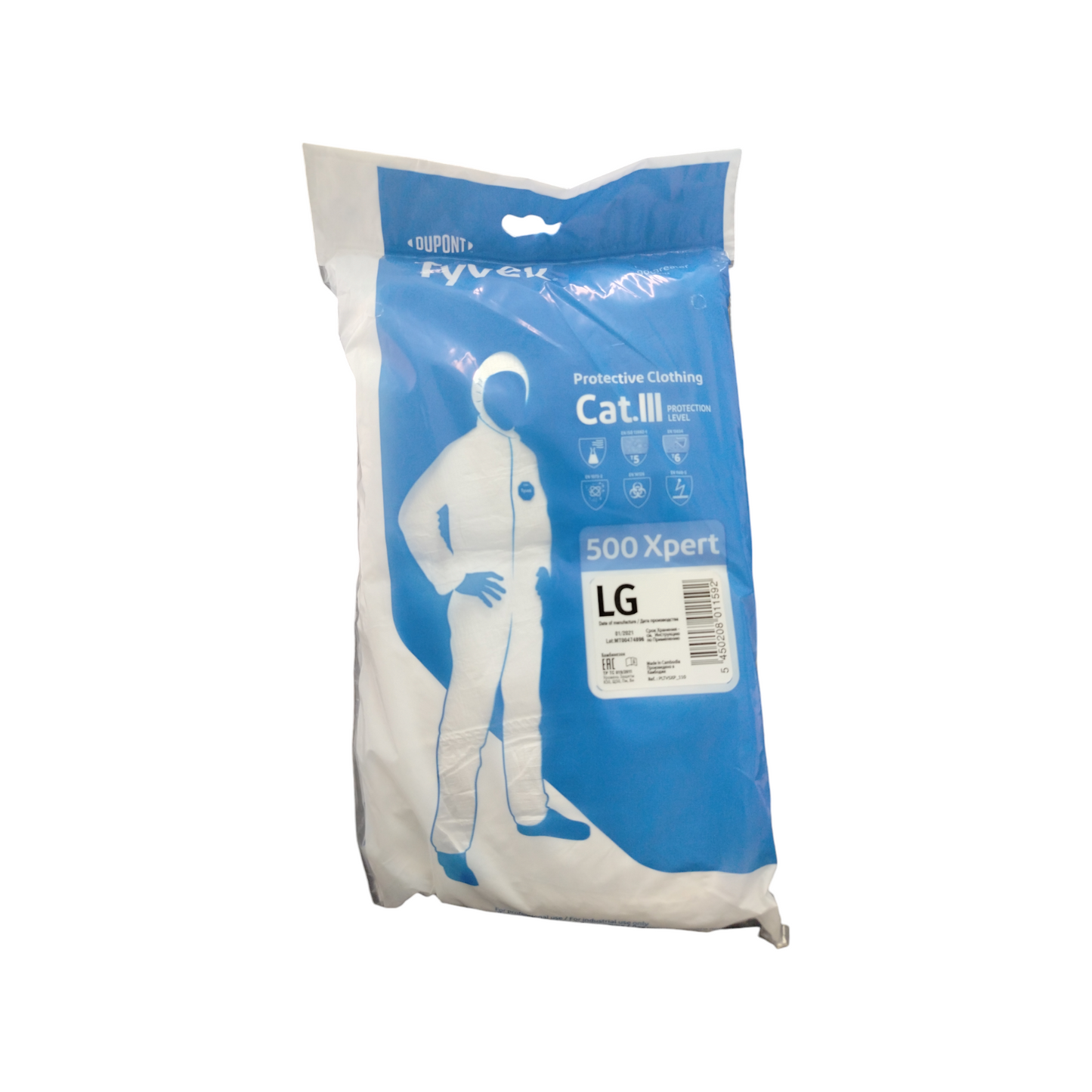 Tuta In Tyvek Per Verniciare Dupont Tg. L