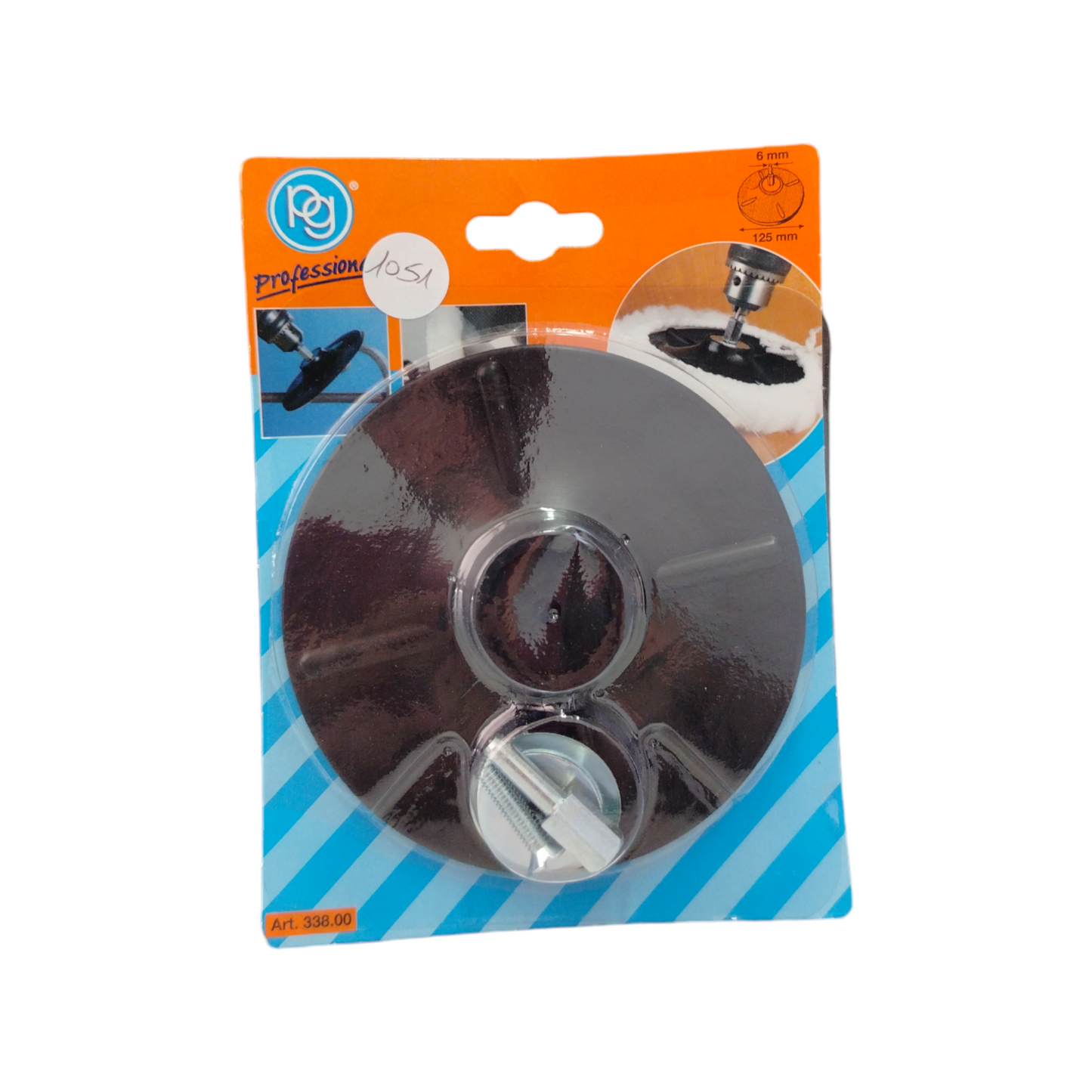 Platorello In Nylon D. 115 Per Dischi Fibrati