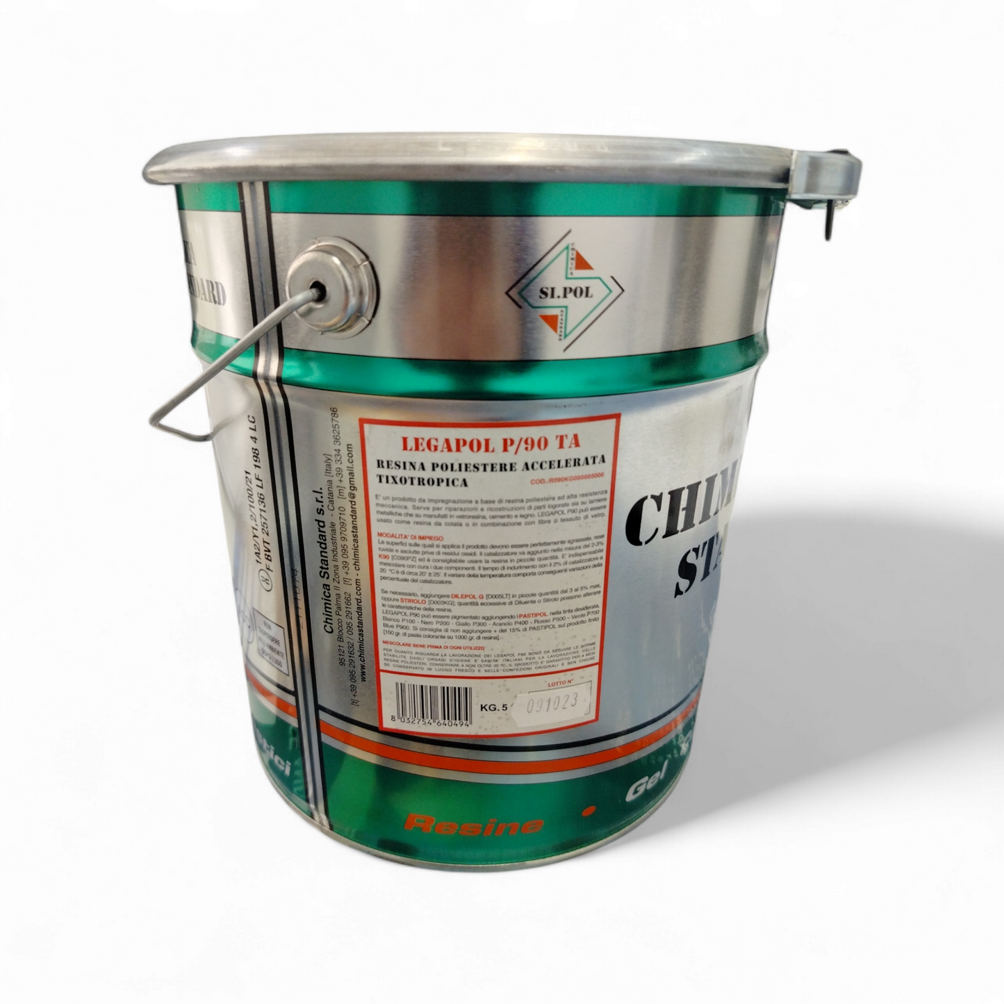 Resina Poliestere Tixotronica Resapol P93/Ta Kg 5