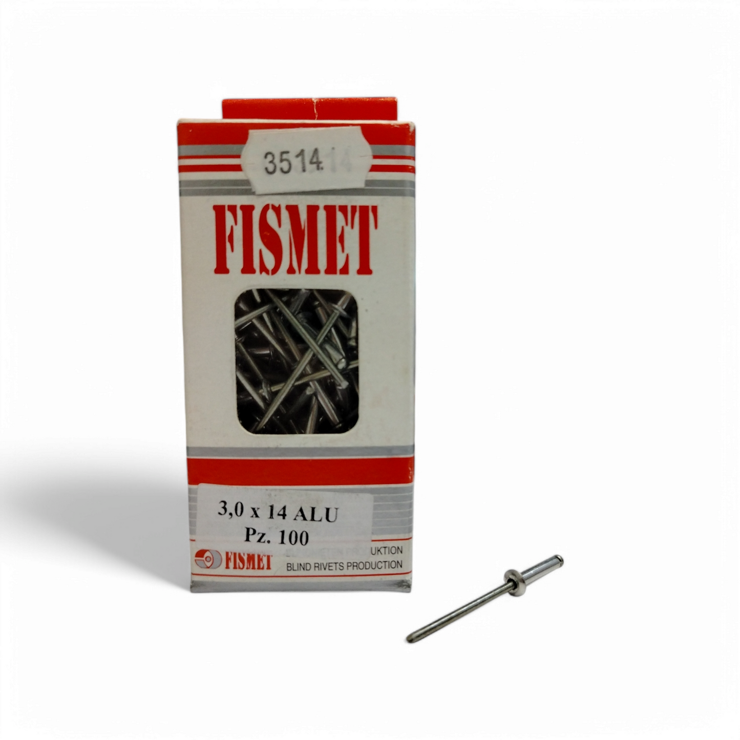 Rivetti Alluminio 2,9 X 14 N° 100