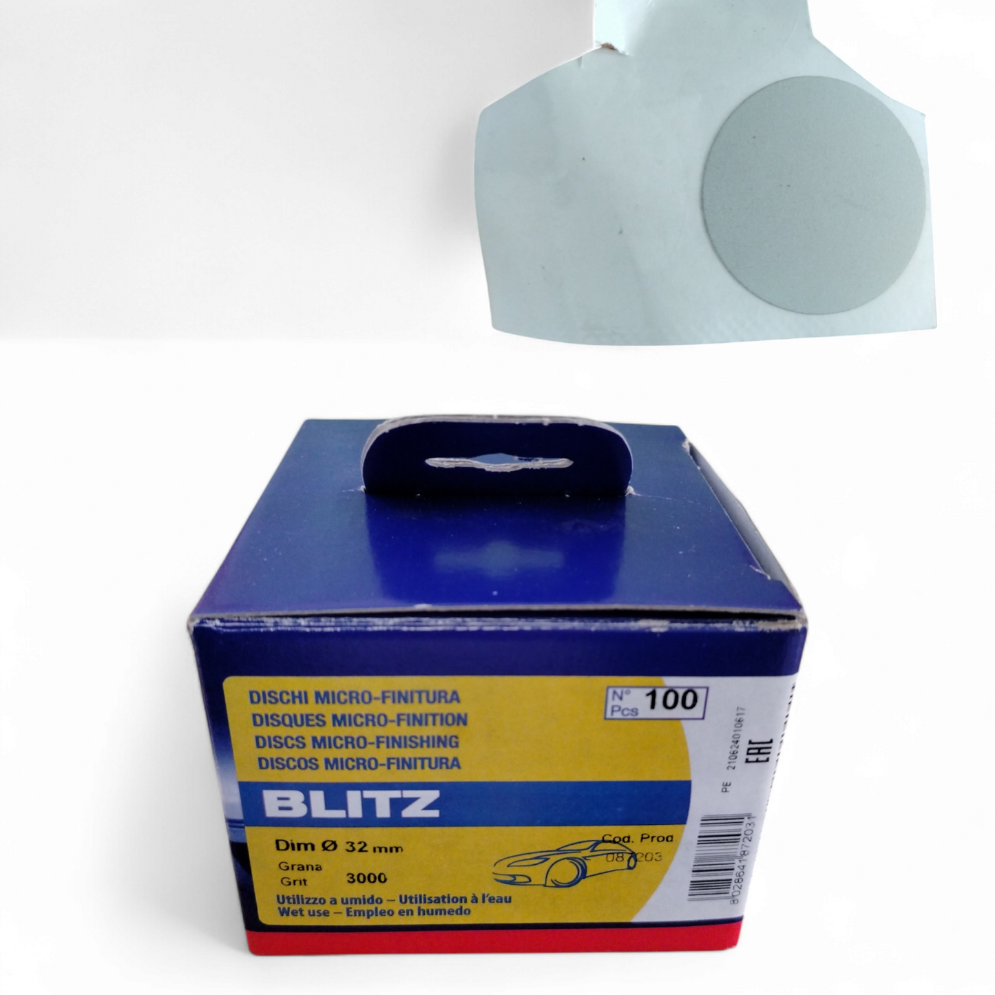 Sait Dischi Blitz ø 32 A 3000 Nr 10 Dischetti