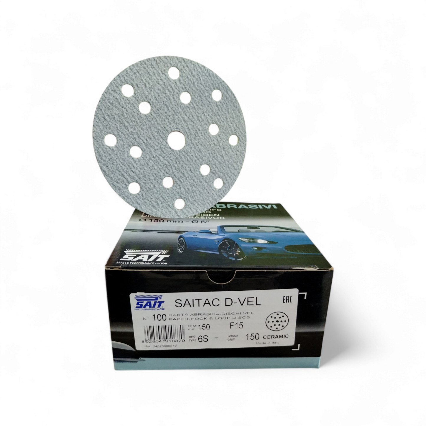 Saitac-Vel Ceramic F15 6s ø 150 P 150
