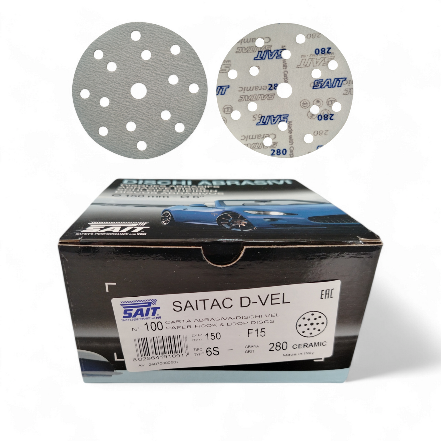 Saitac-Vel Ceramic F15 6s ø 150 P 280