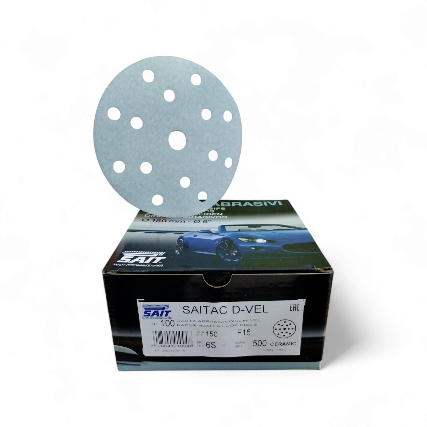 Saitac-Vel Ceramic F15 6s ø 150 P 500