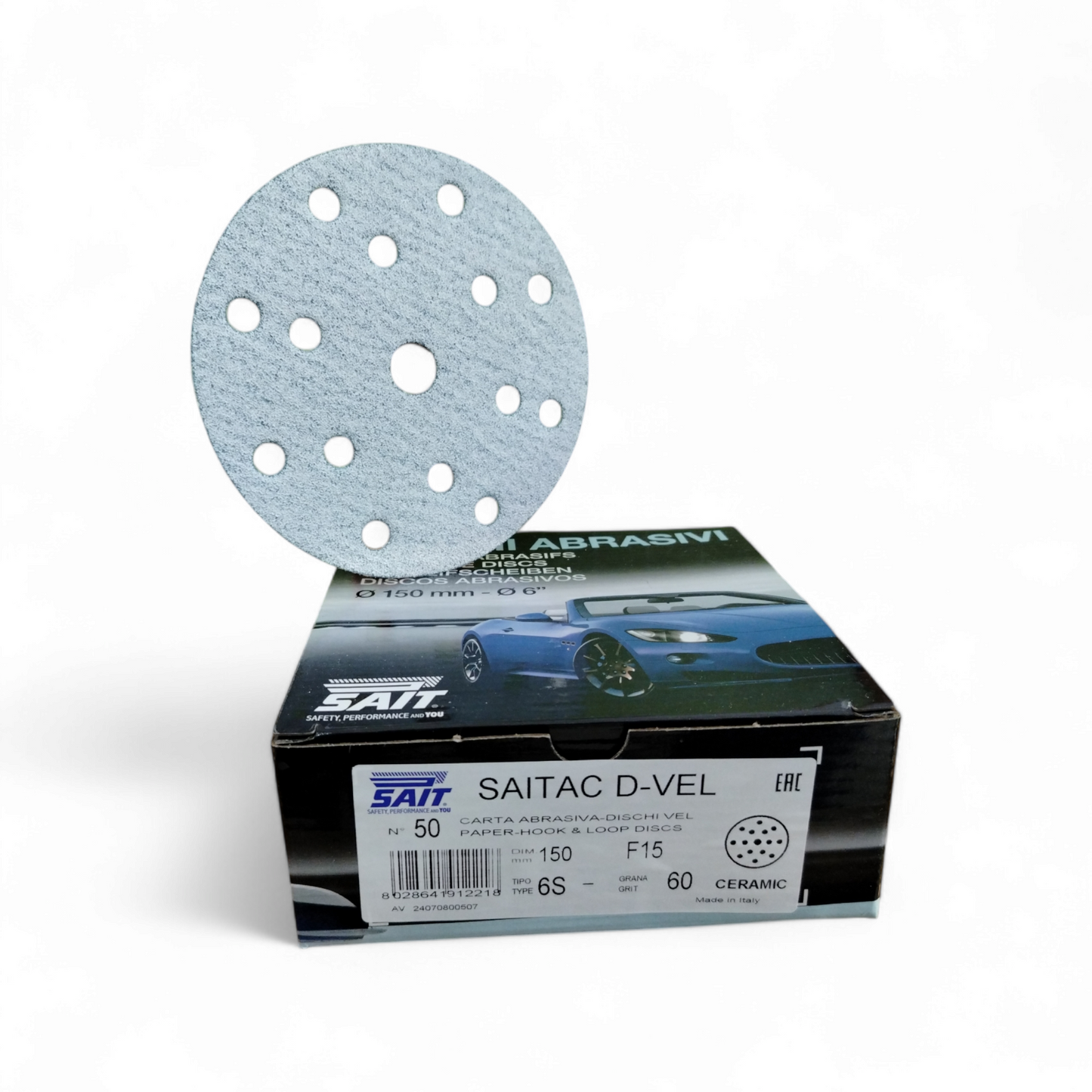 Saitac-Vel Ceramic F15 6s ø 150 P 60