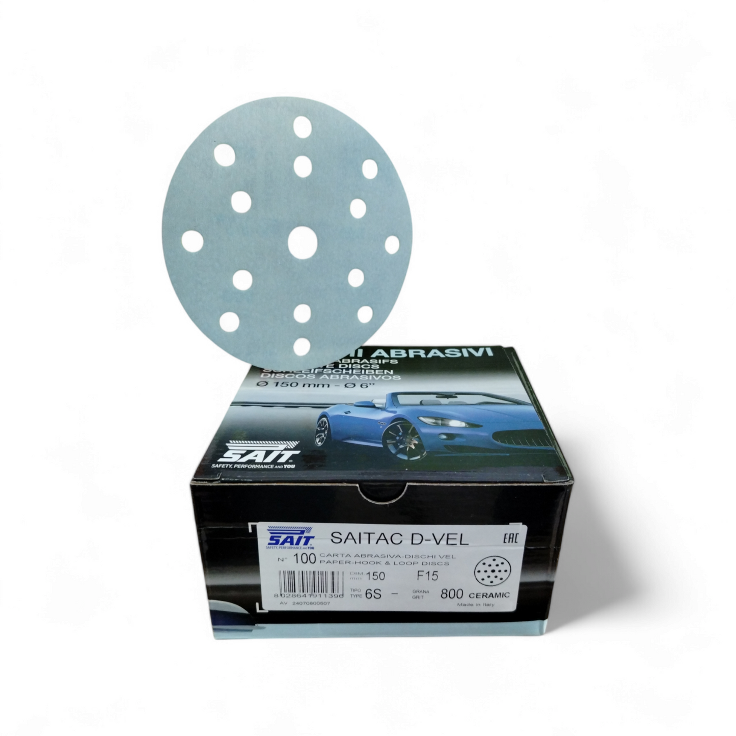 Saitac-Vel Ceramic F15 6s ø 150 P 800