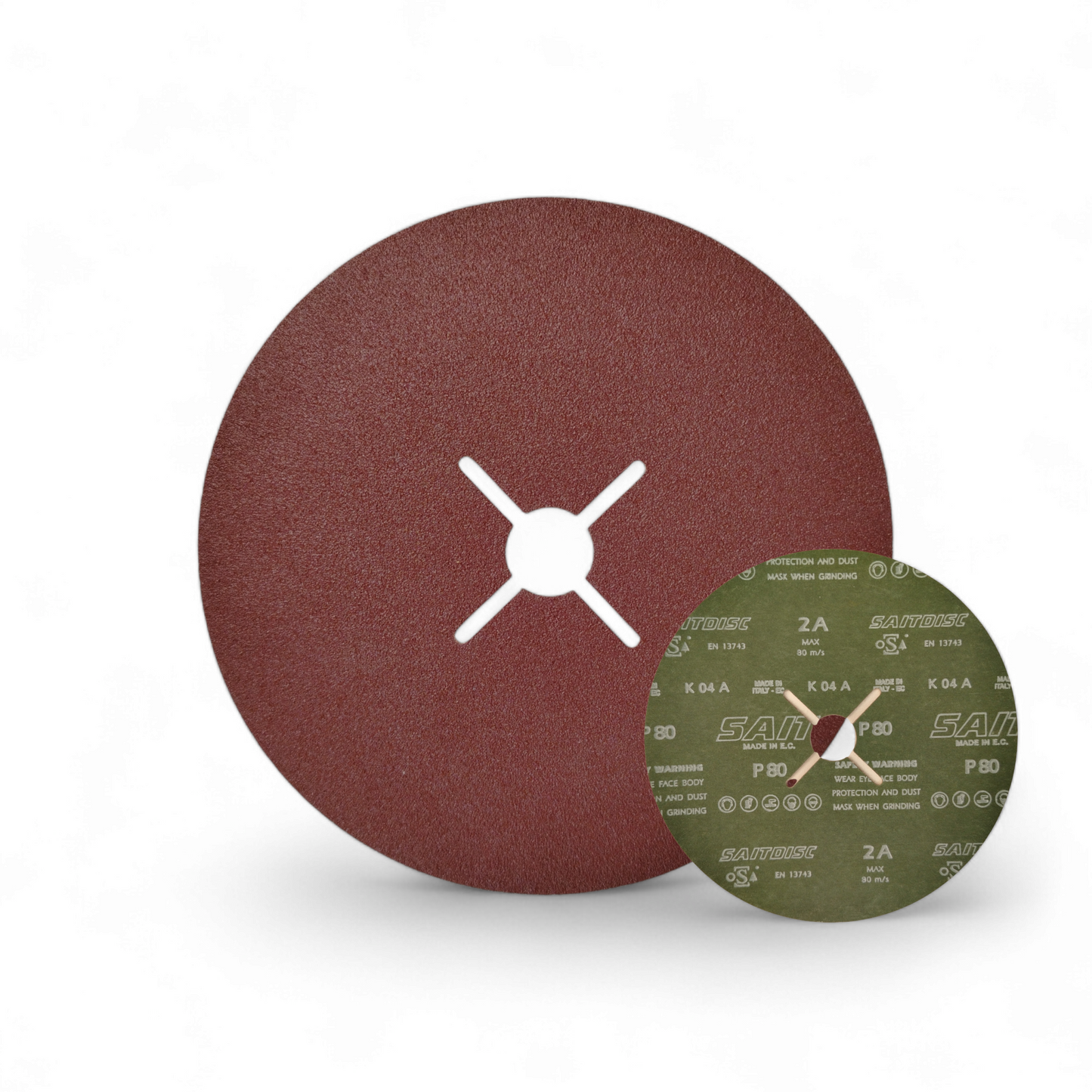 Saitdisc Fibrati 2a 180 X 22 P80