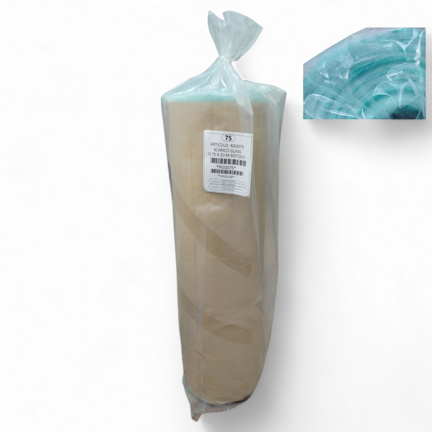 Scarico Glass Filtro Pavimento Cabina Di Verniciatura M 0,75 X 20m