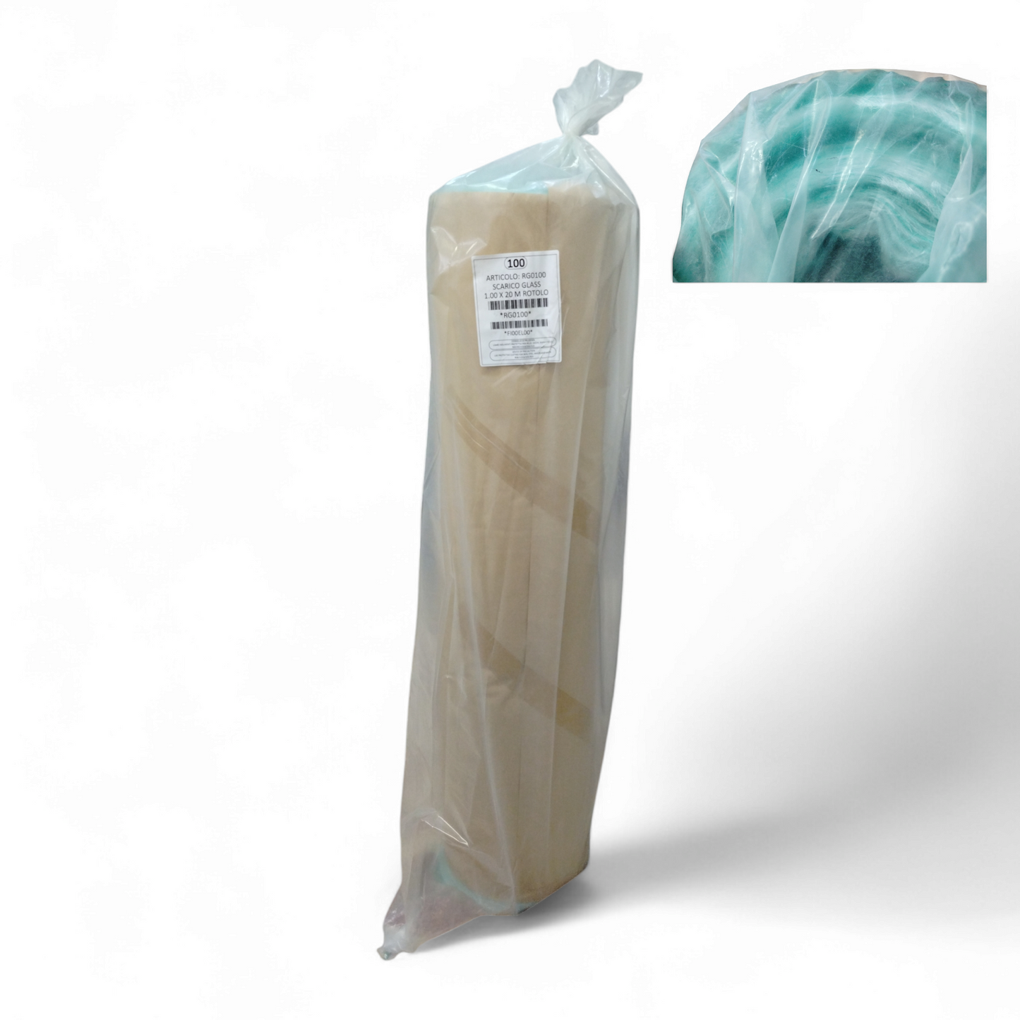 Scarico Glass Filtro Pavimento Cabina Di Verniciatura M 1 X 20m