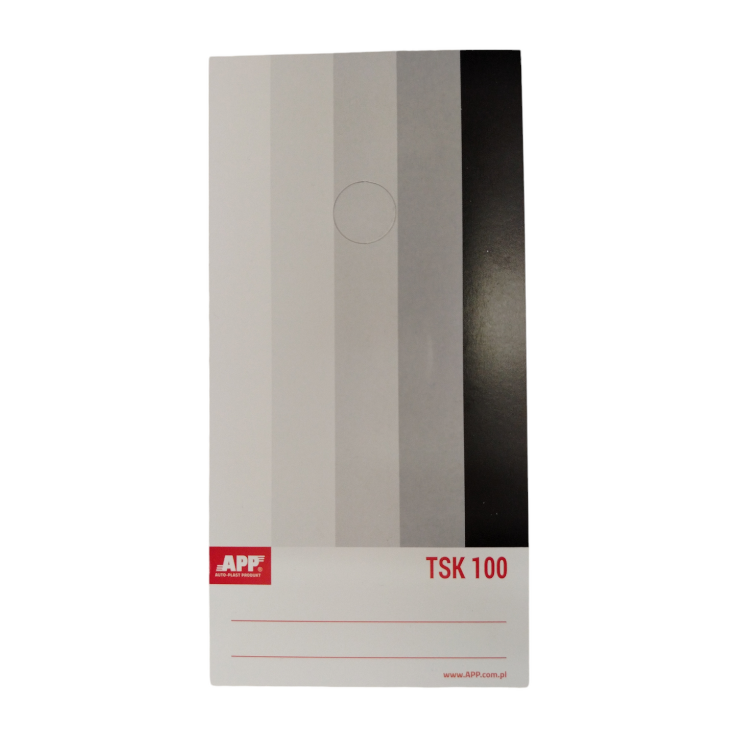 Scheda Prova Colore In Carta 8 X 16 Cm