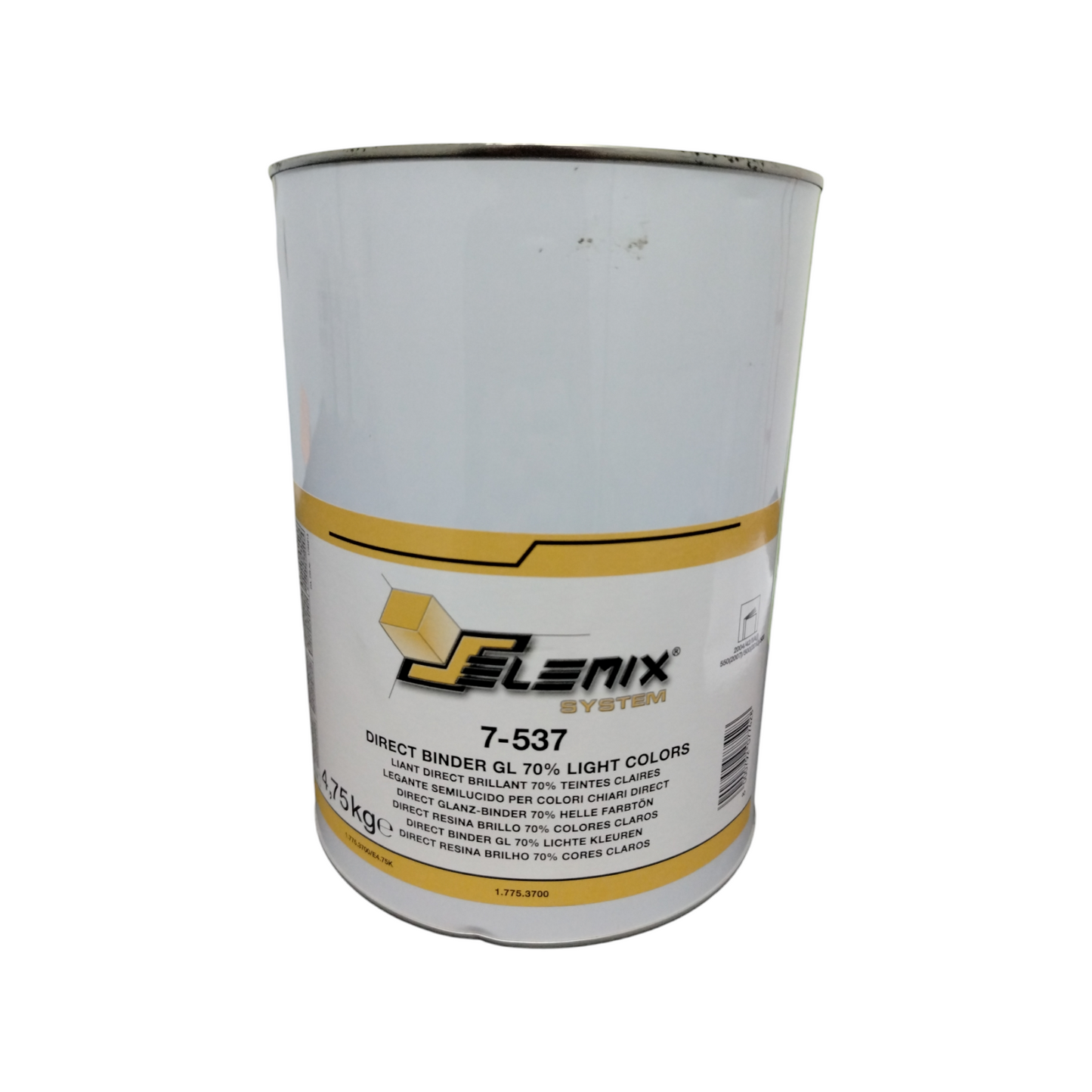 Selemix 7-537 Smalto Adesione Diretta 70 Gloss Light Color Da Kg 4,75