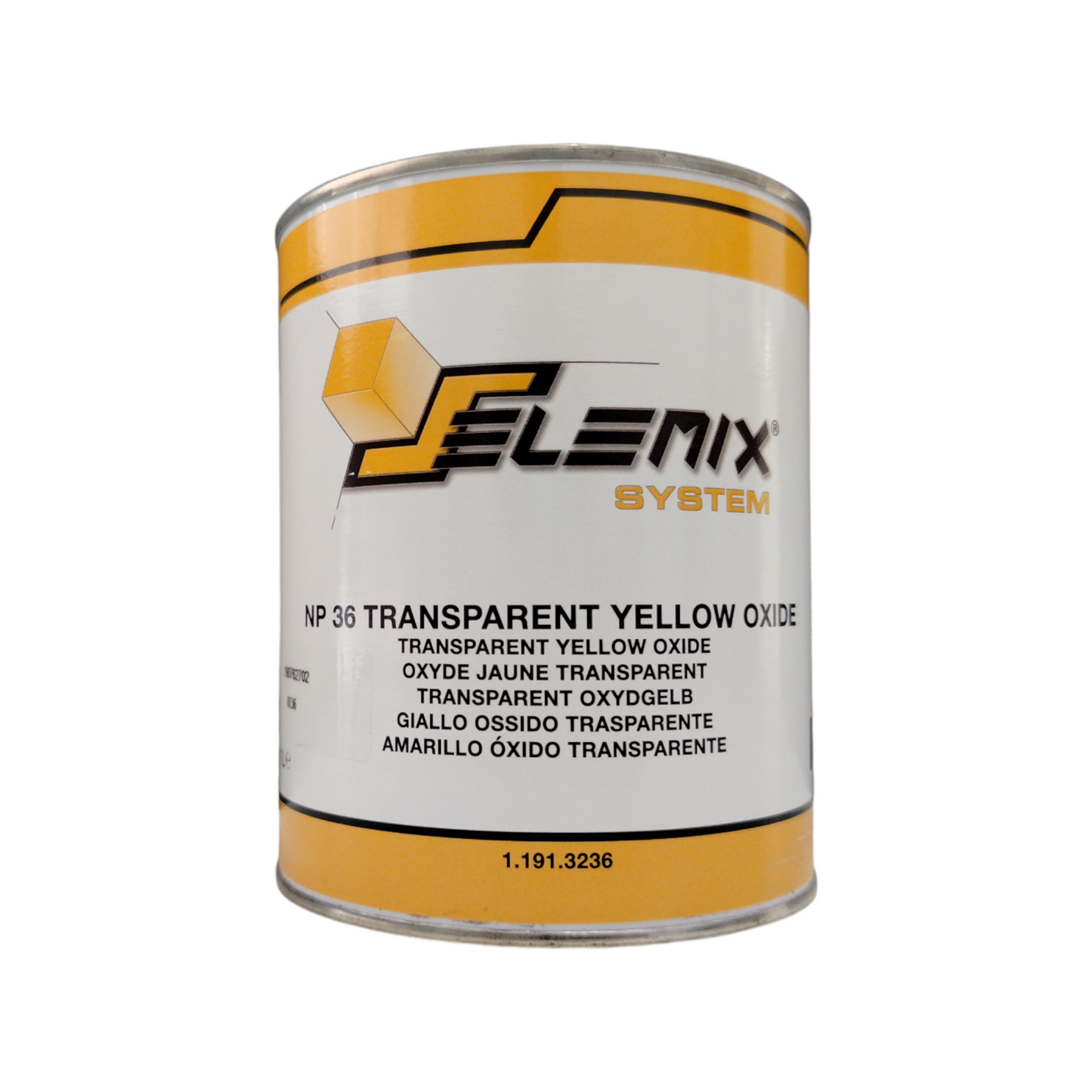 Selemix Tinta Base Np 36 Giallo Ossido Trasparente Da Lt 1