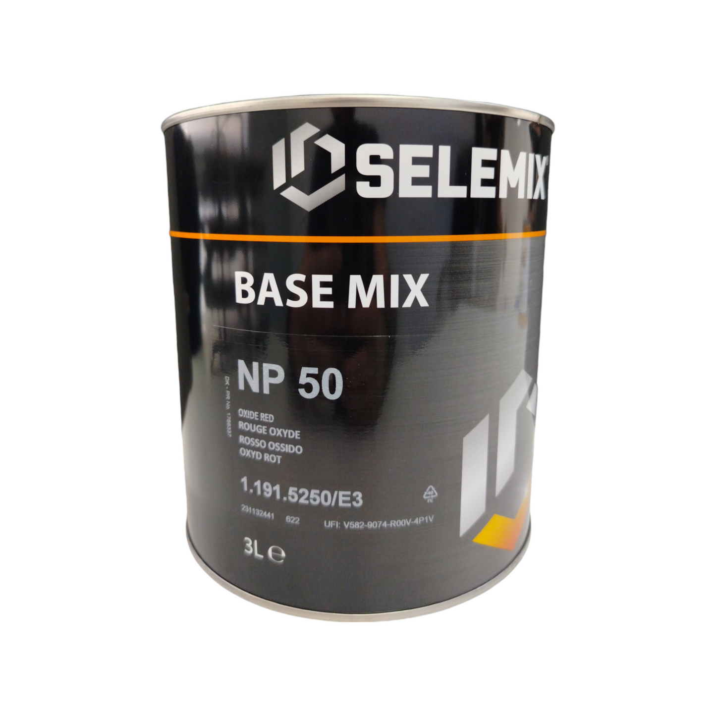 Selemix Tinta Base Np 50 Rosso Ossido Da Lt 3