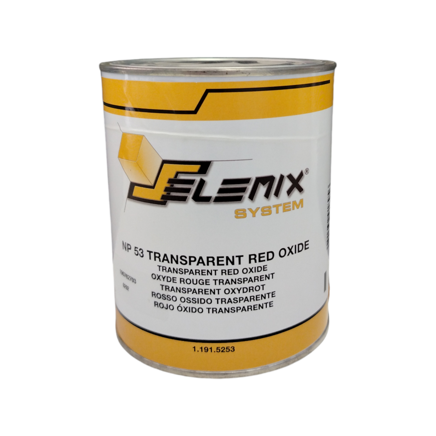 Selemix Tinta Base Np 53 Rosso Ossido Trasparente Da Lt 1
