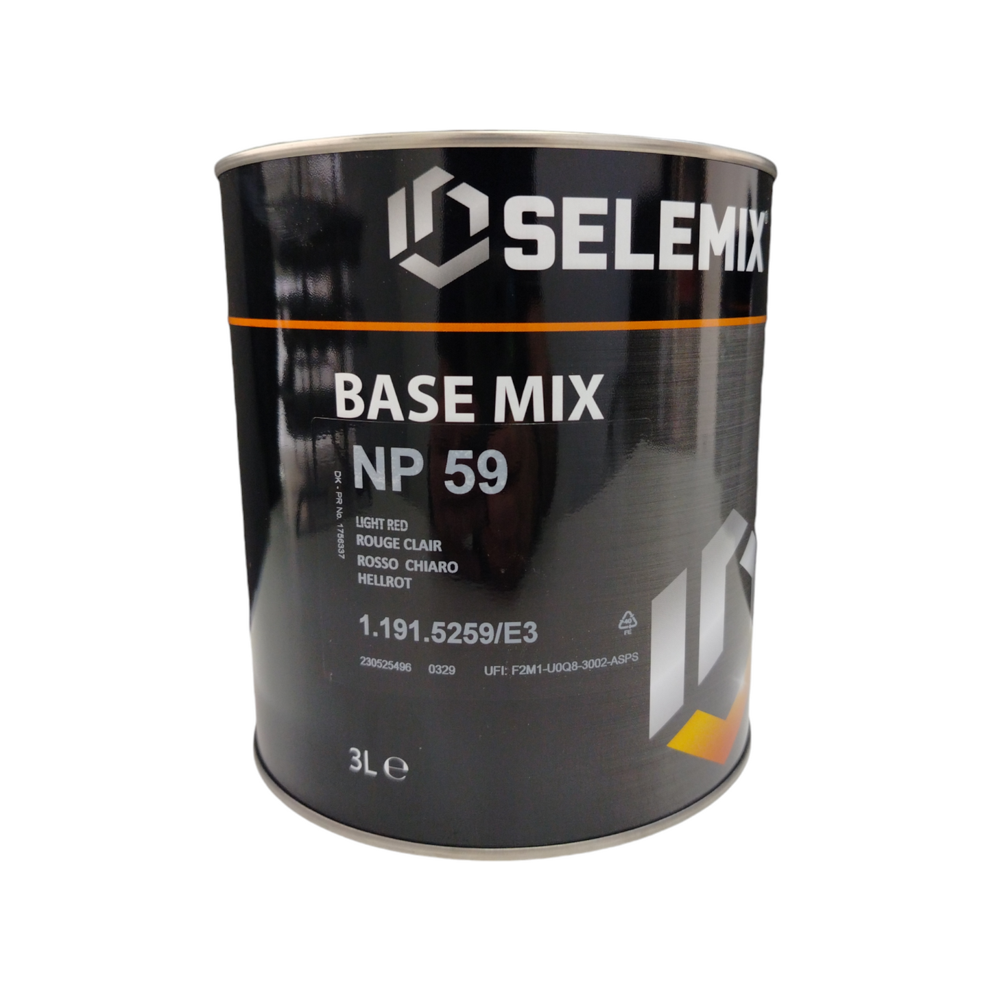 Selemix Tinta Base Np 59 Rosso Chiaro Da Lt 3