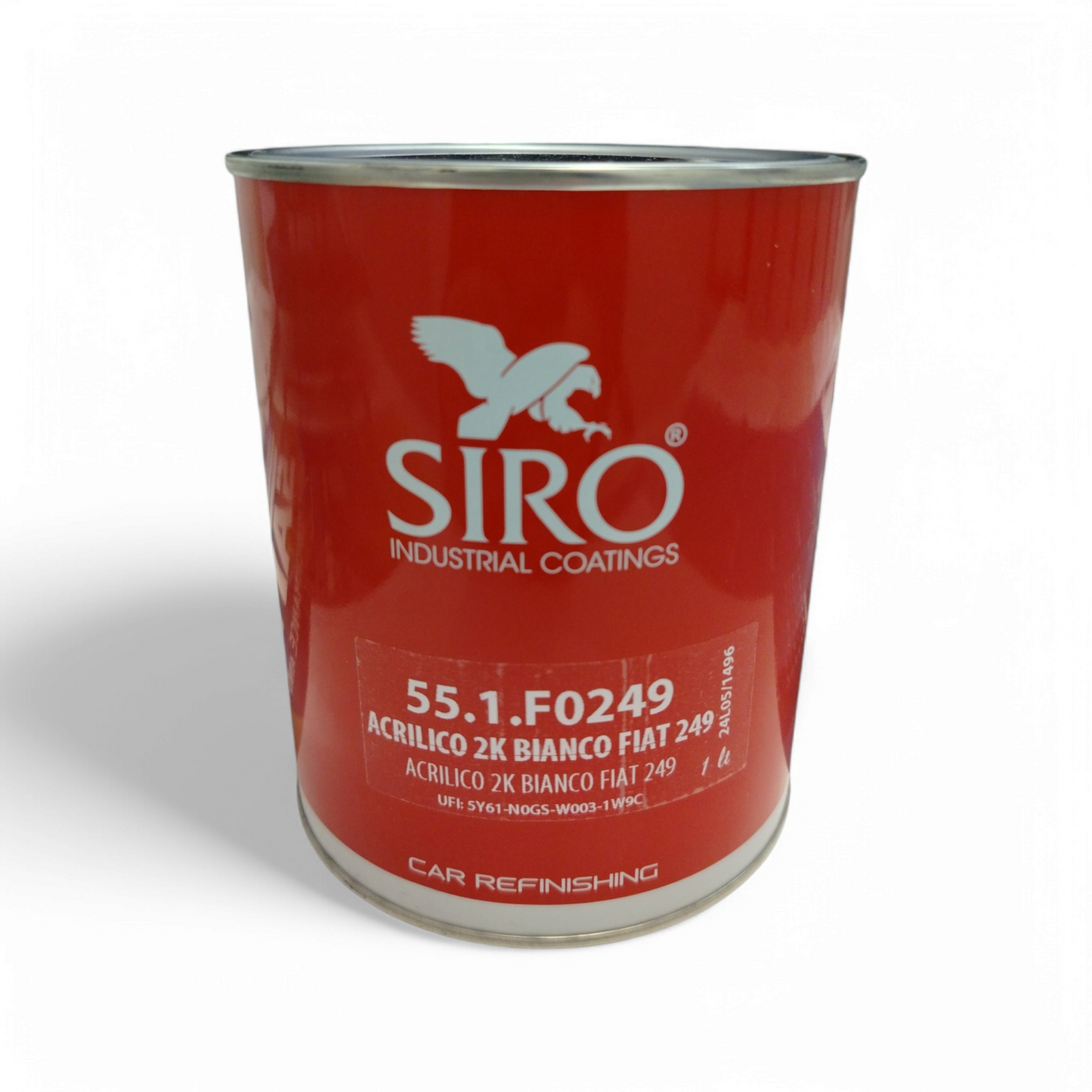 Siro 2k Fiat 249 Acrilico Bianco Banchisa 1 Lt