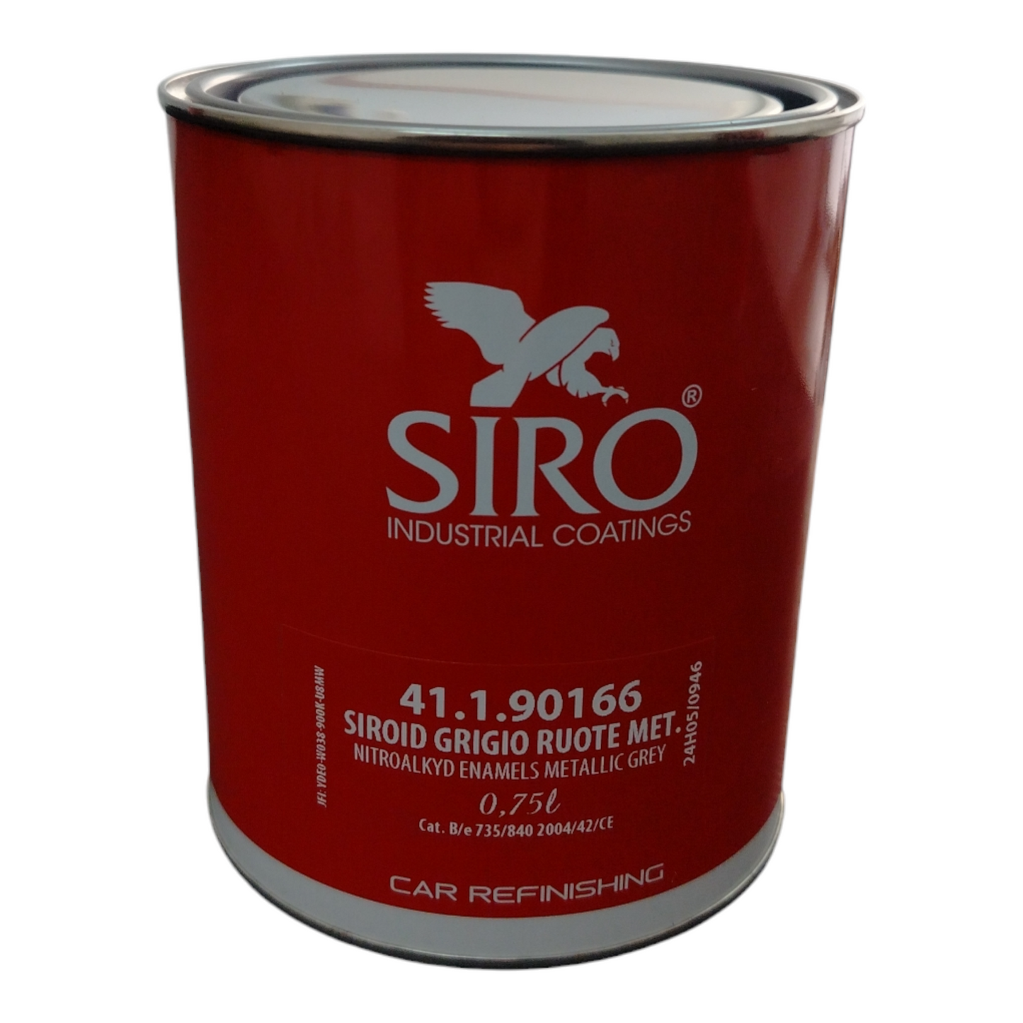 Siroid Grigio Ruote Metallizzato Lt 0,75
