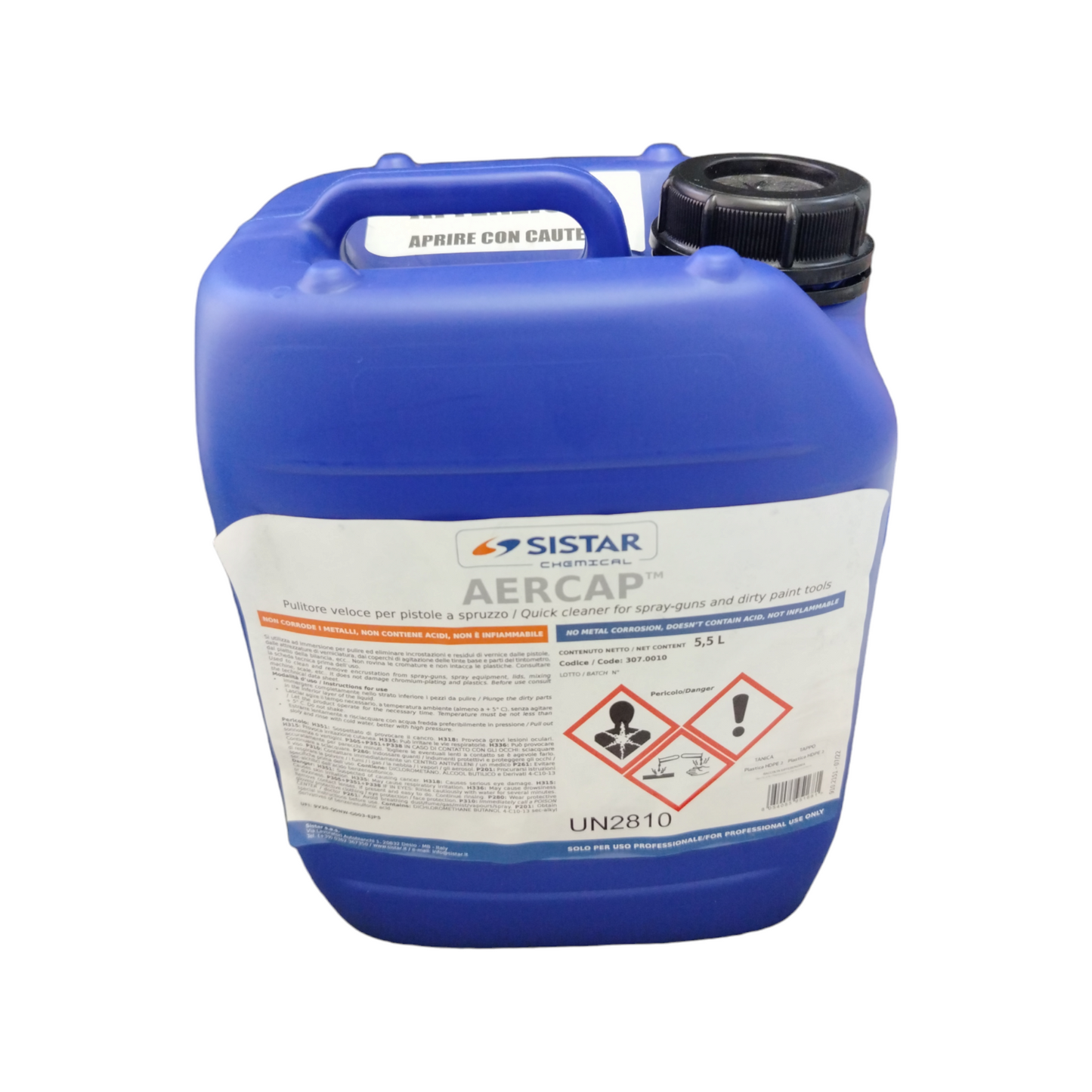 Sistar Aercap Pulitore Veloce Per Pistole A Spruzzo Kg 5,5