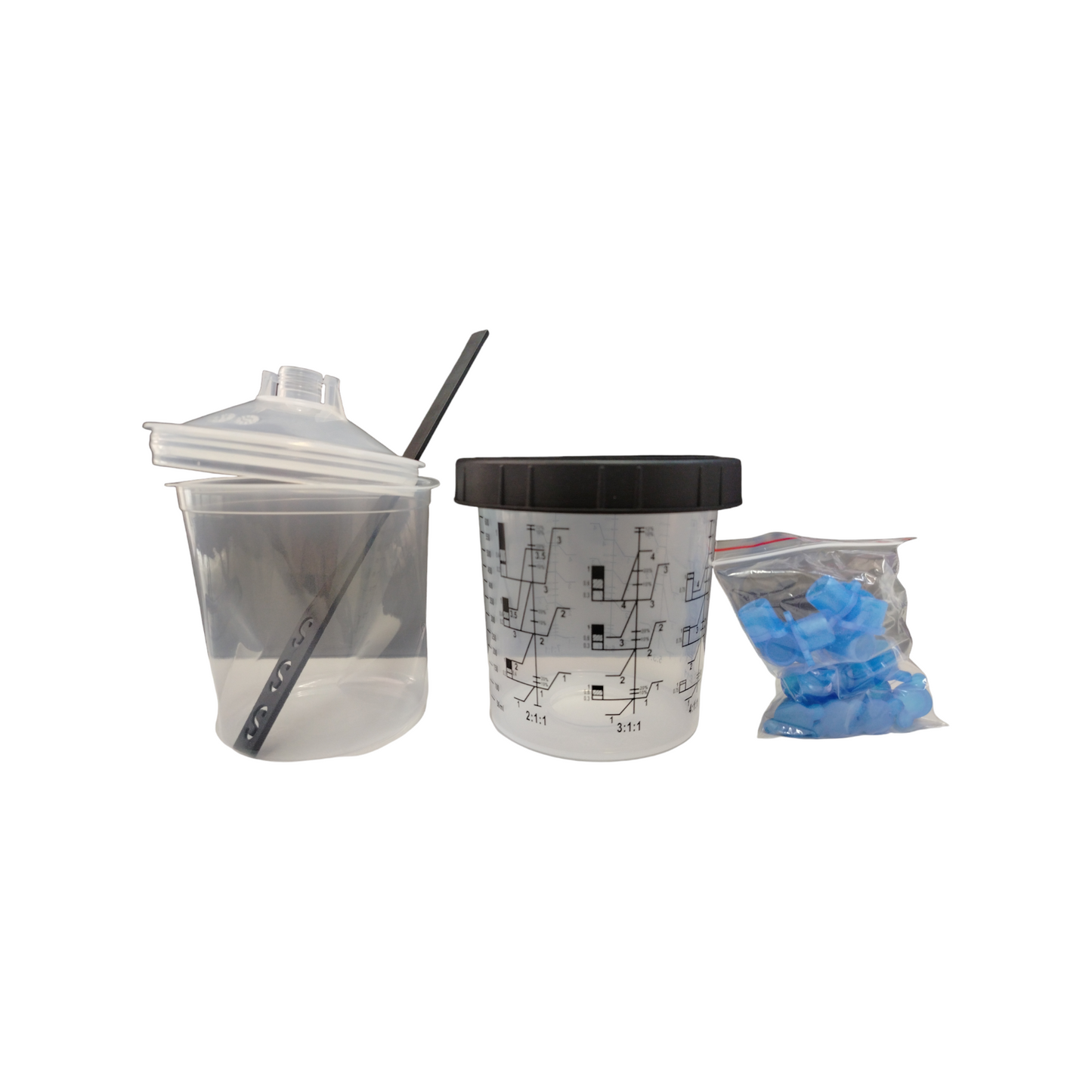 Sistar Eps+™ Kit 650 Ml Filtro 125 Micron Con 50 Liner, 50Coperchi, 1 Tazza Rigida, 1 Ghiera, 20 Tappi