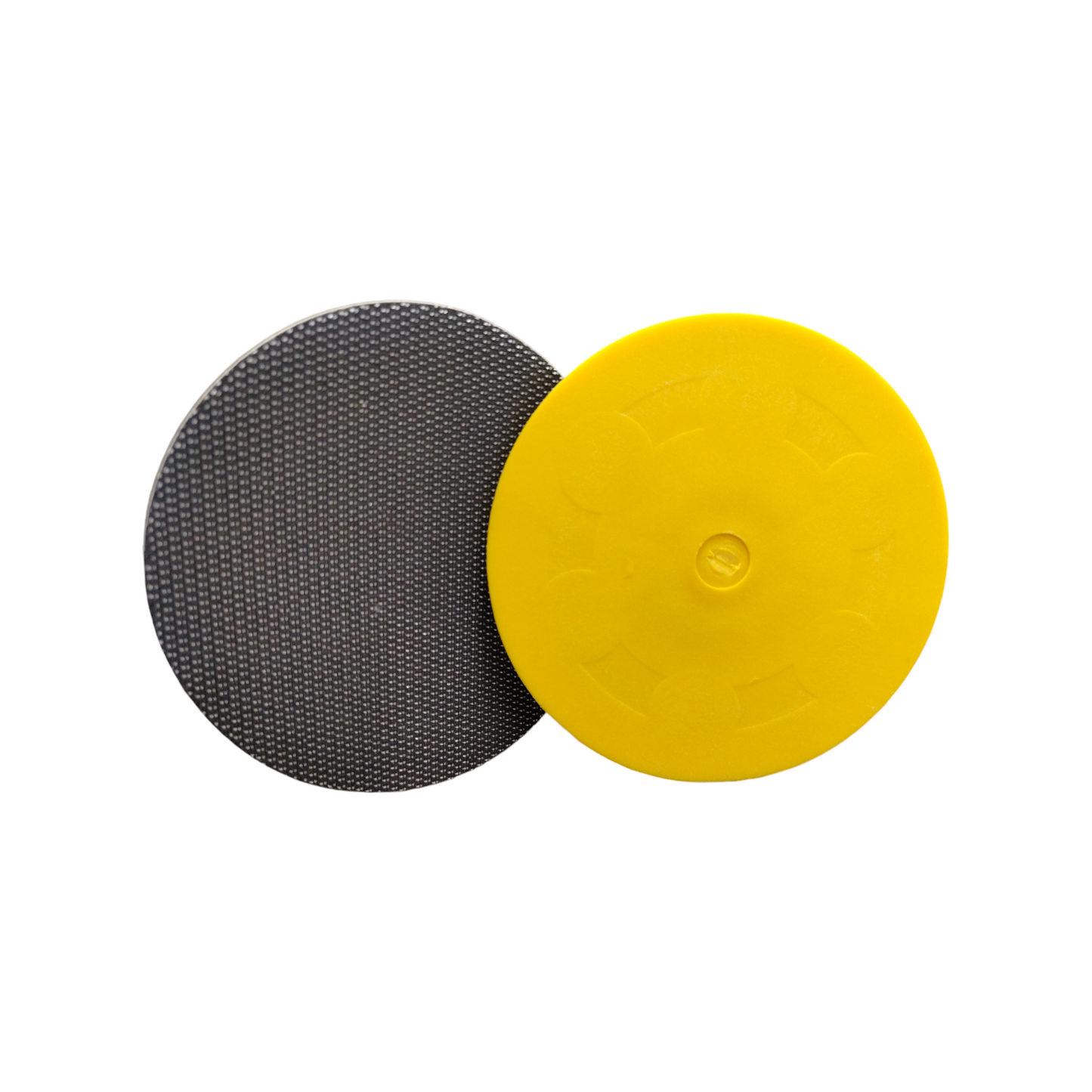 Sistar Flangia In Nylon Gialla 118 Mm Con Adesivo Velcrato