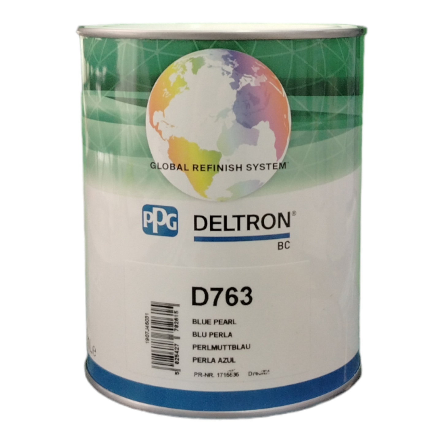 PPG D763 Deltron base opaca Blu Perla LT 1